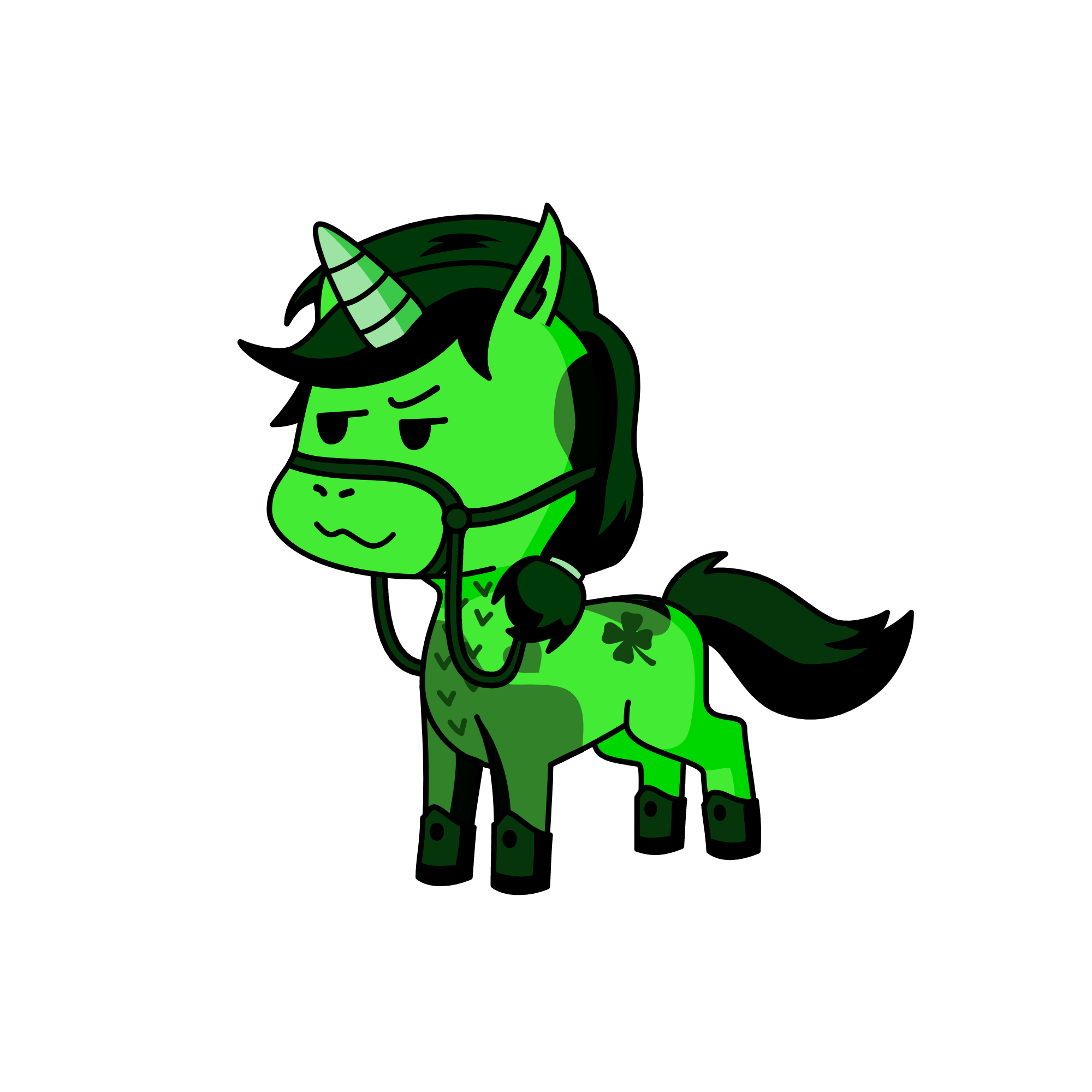 Flantern, the unicorn