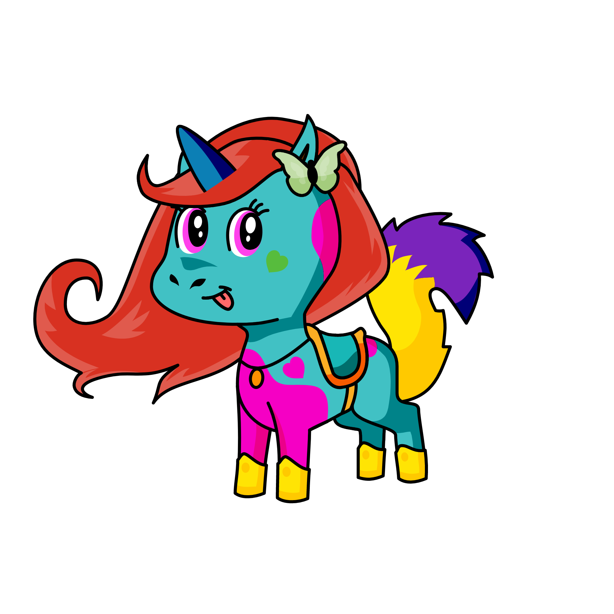 mya, the unicorn