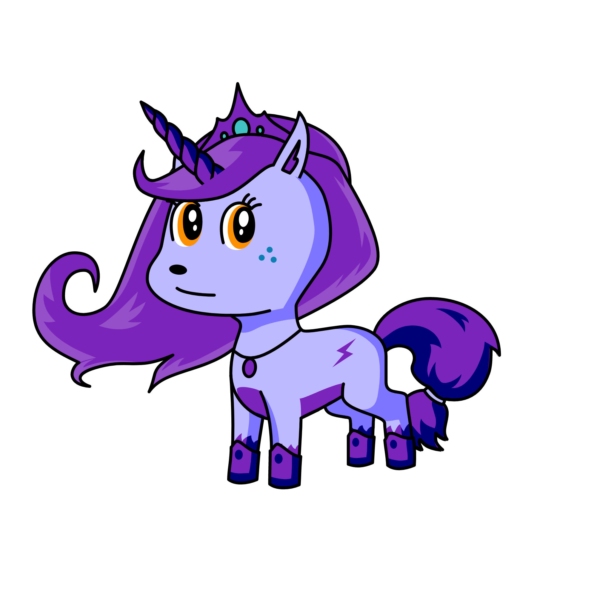 Luna, the unicorn