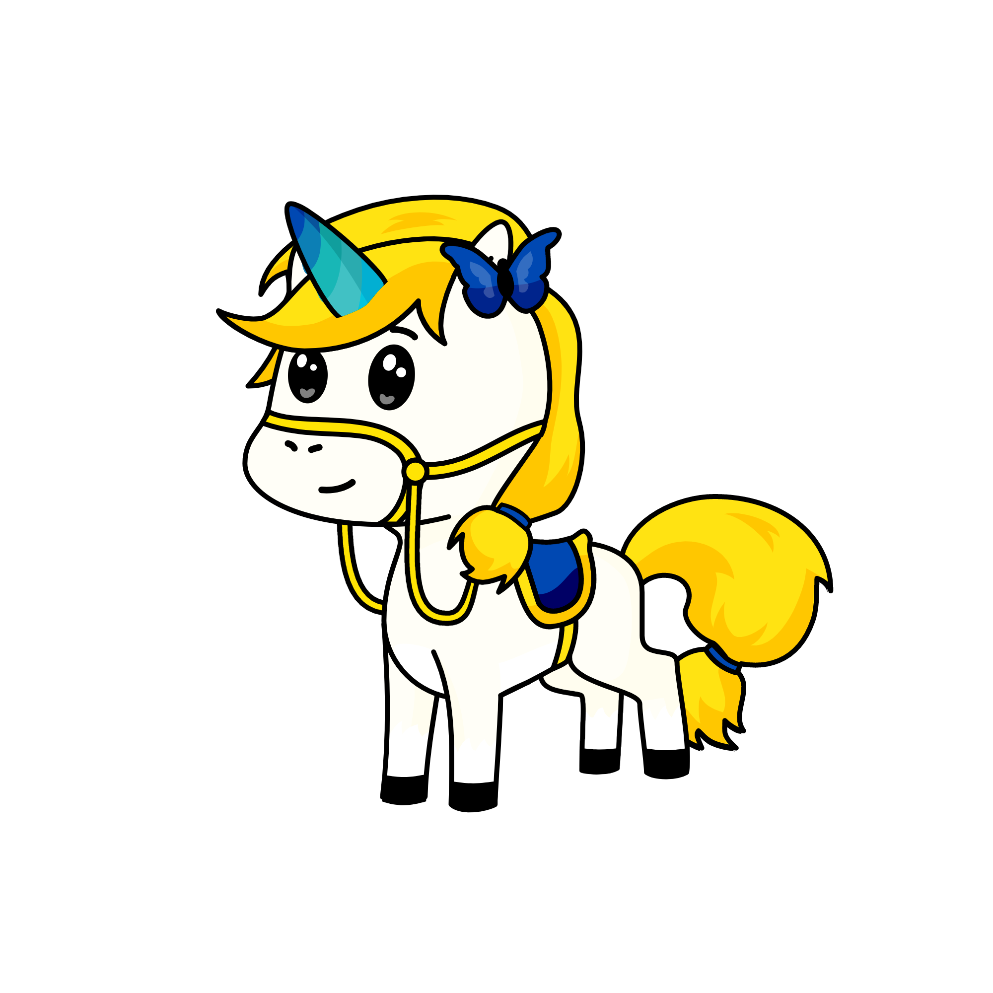 Saffy, the unicorn