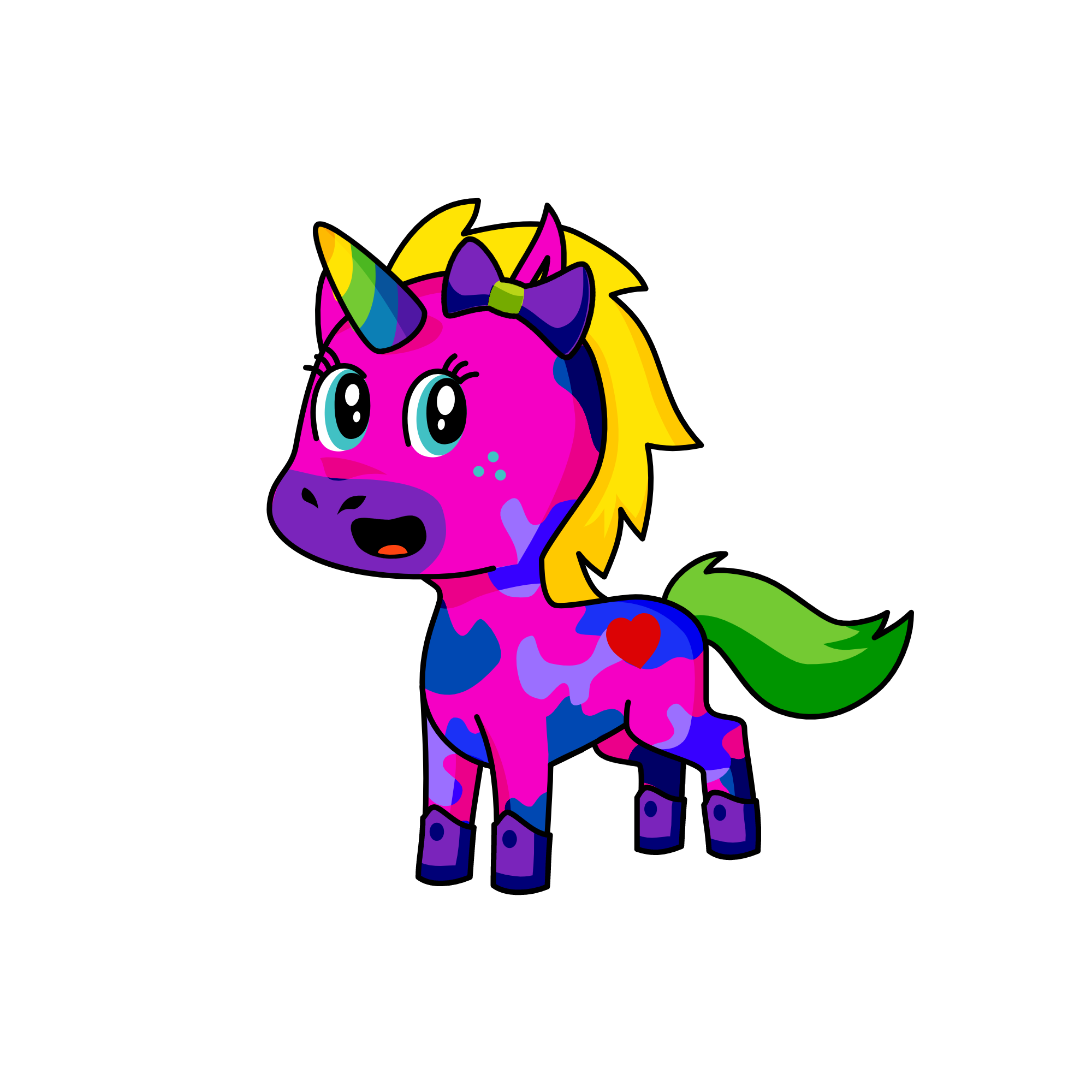 sparcle, the unicorn