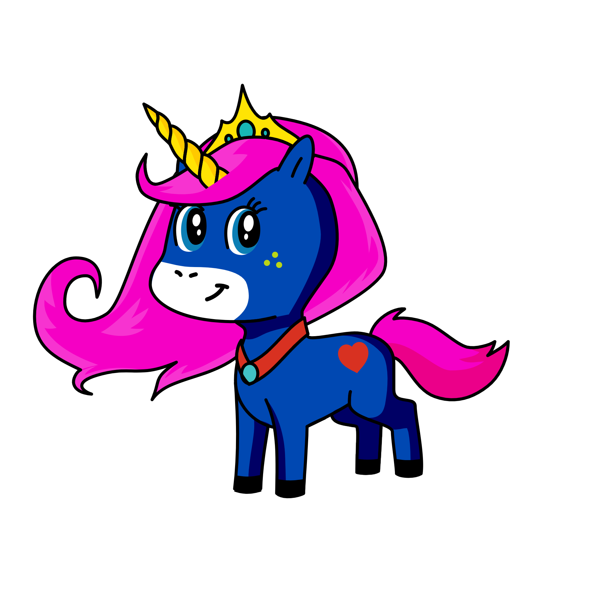 MANUELA., the unicorn