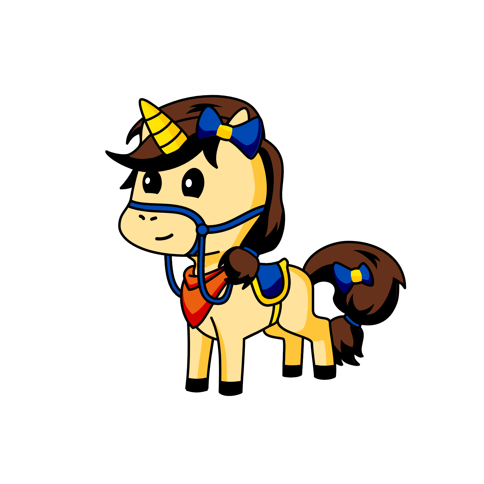 Pia, the unicorn