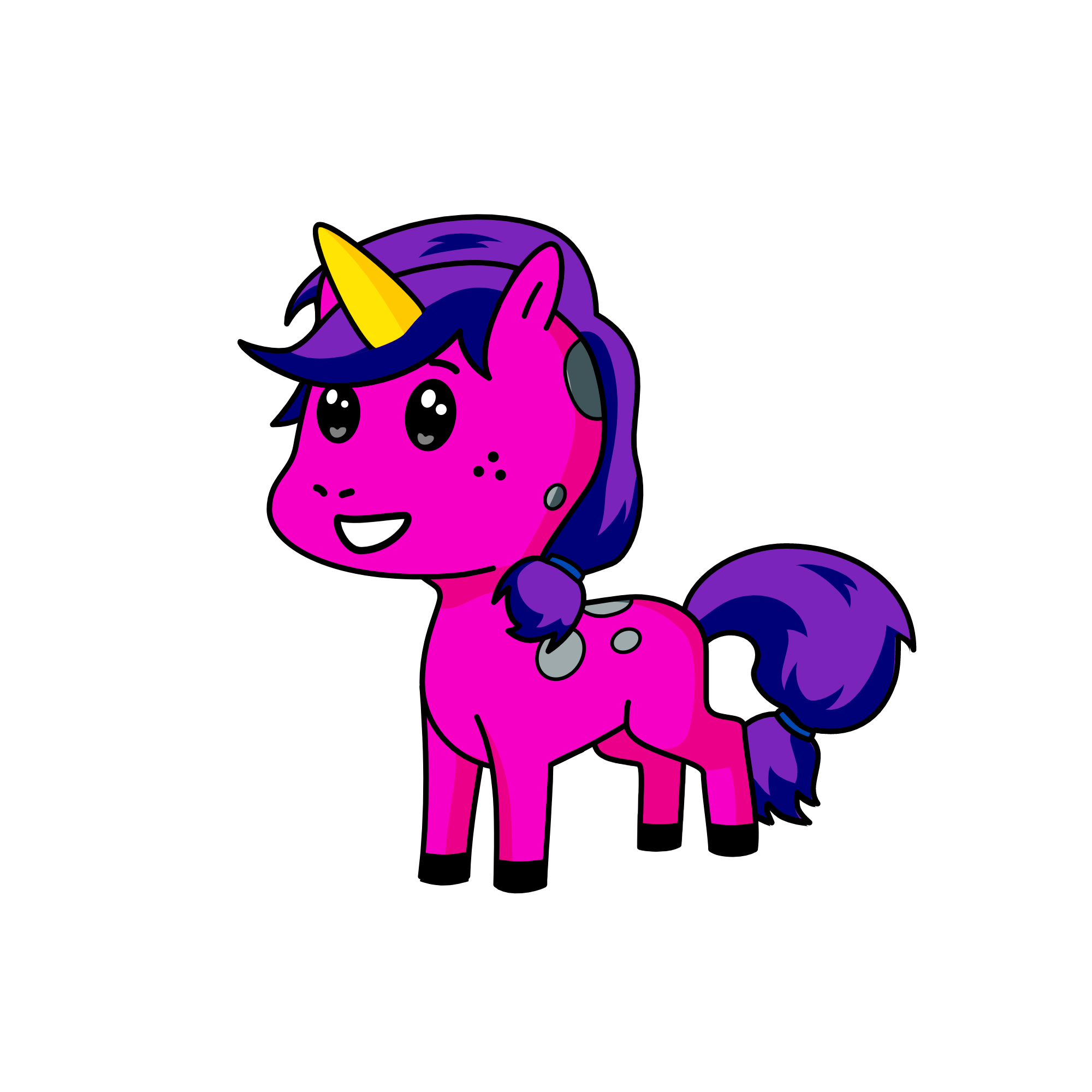 Crista, the unicorn