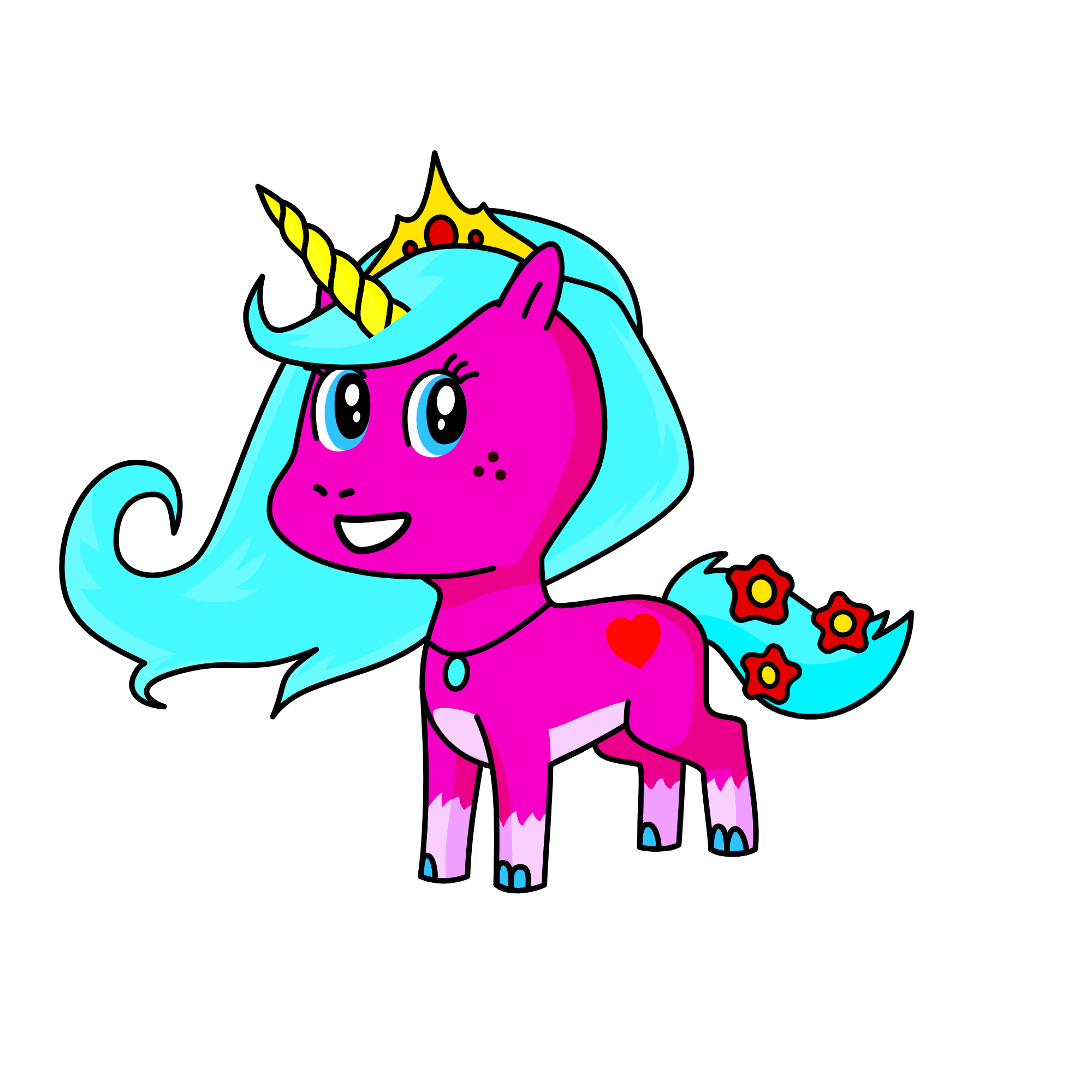 MANUELA., the unicorn