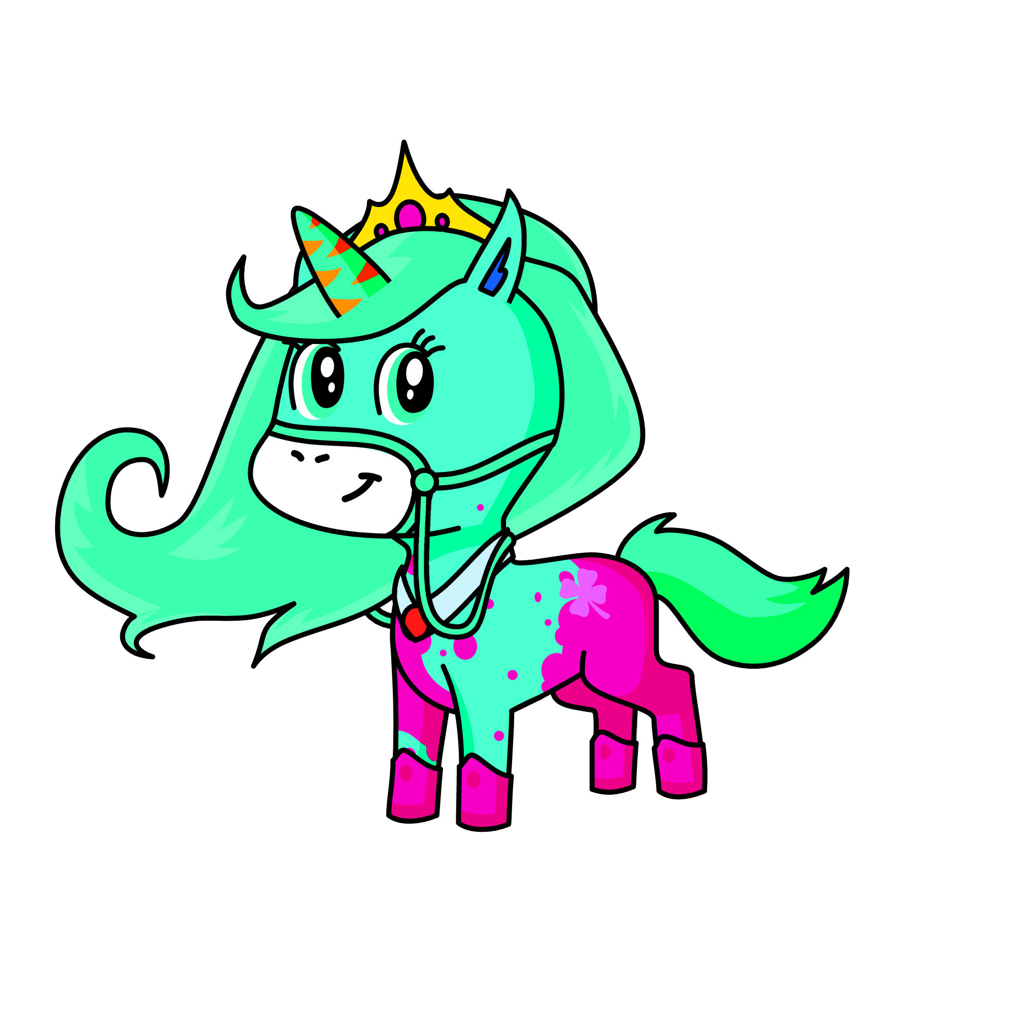 Midnight, the unicorn