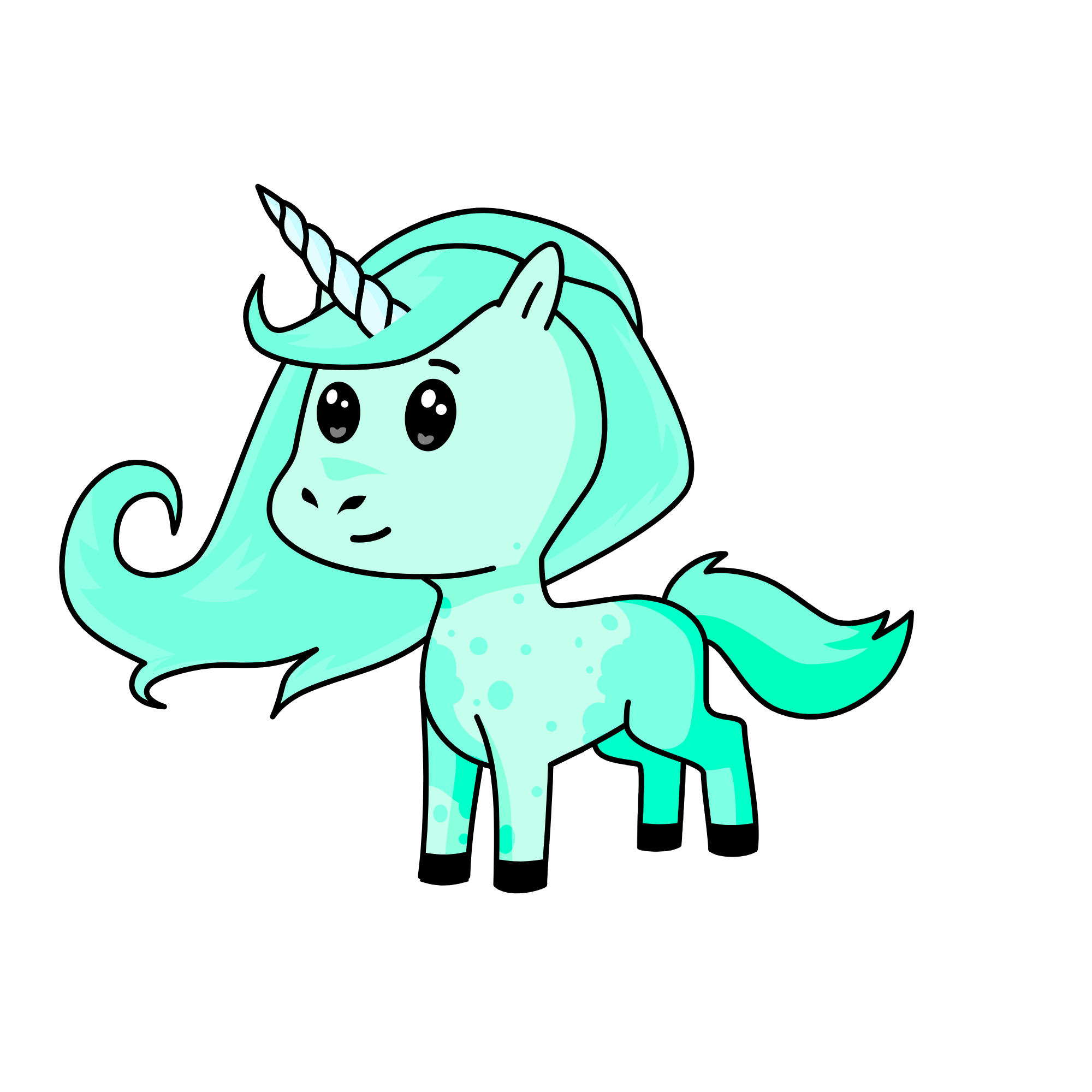Auqua, the unicorn