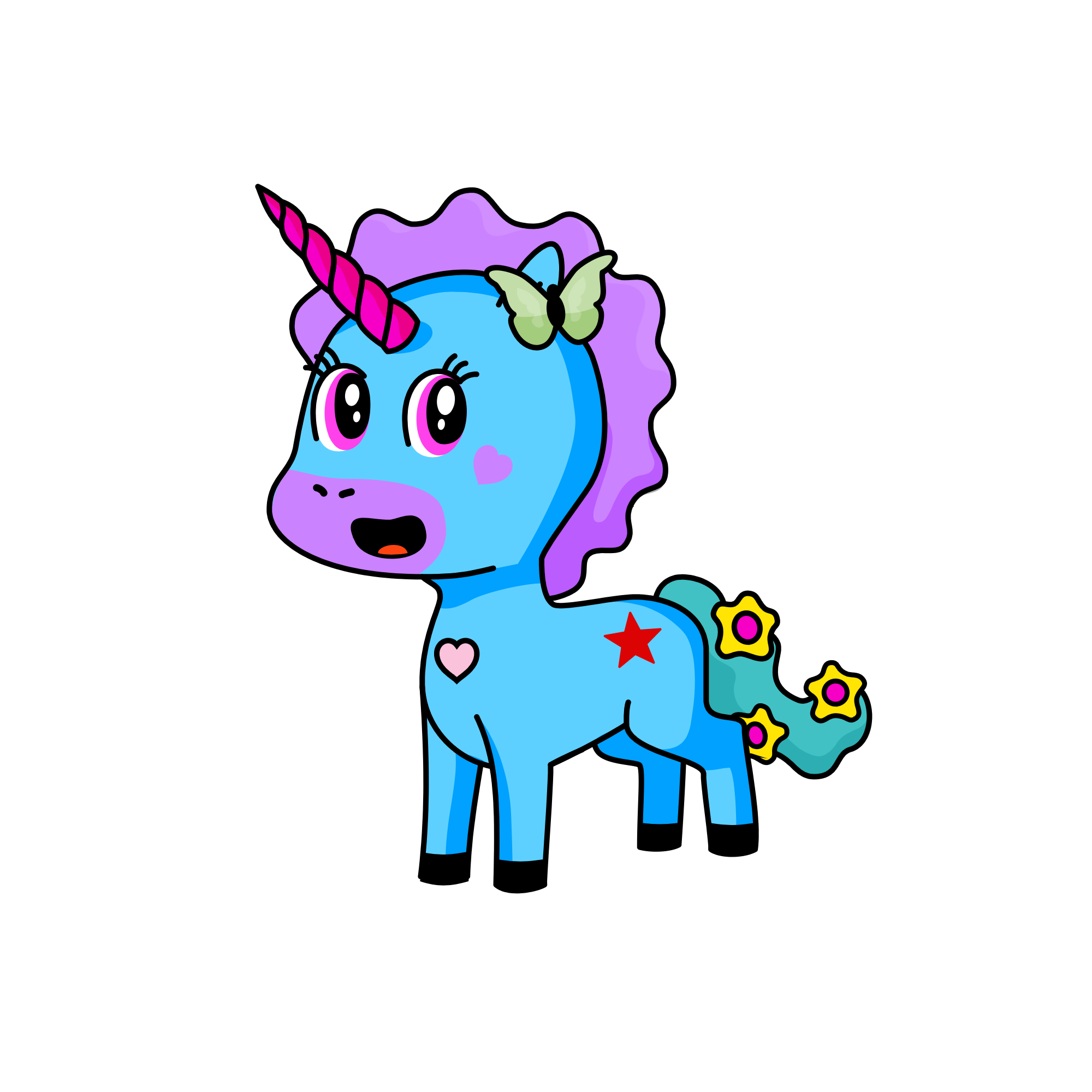 Kimberly, the unicorn