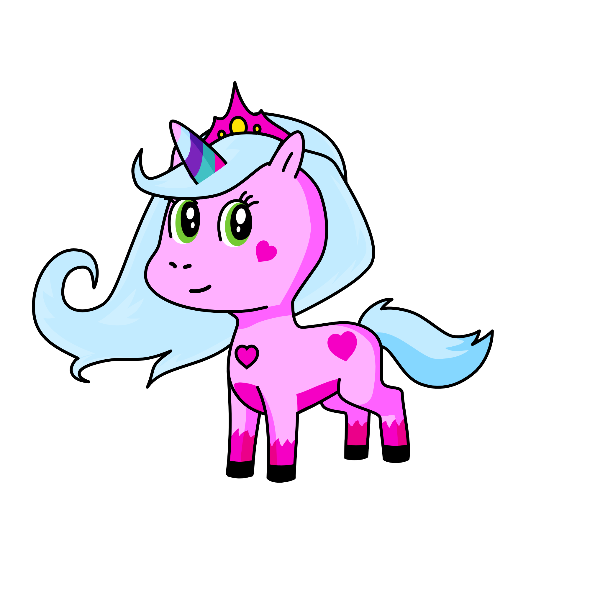 nina, the unicorn