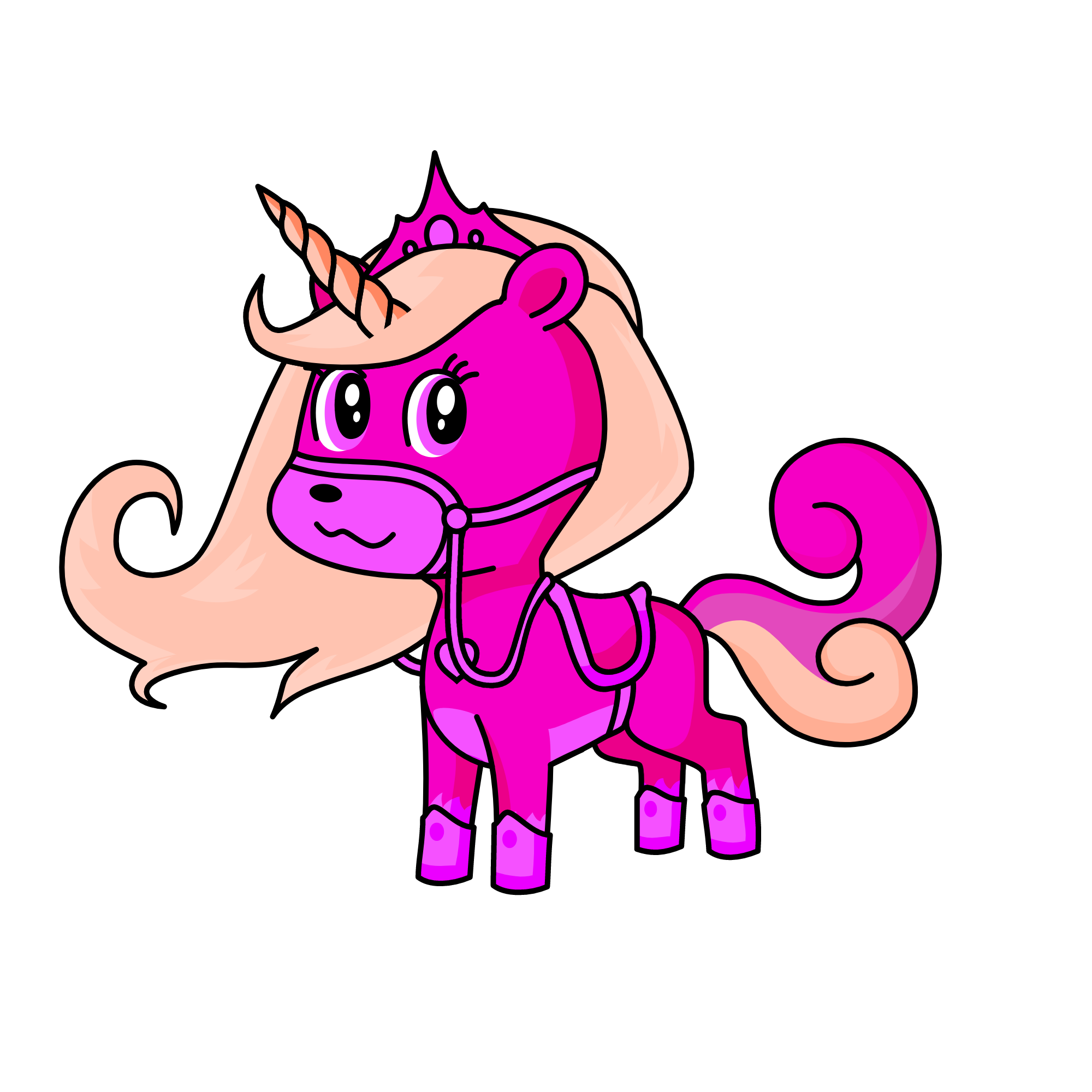 toy chica, the unicorn