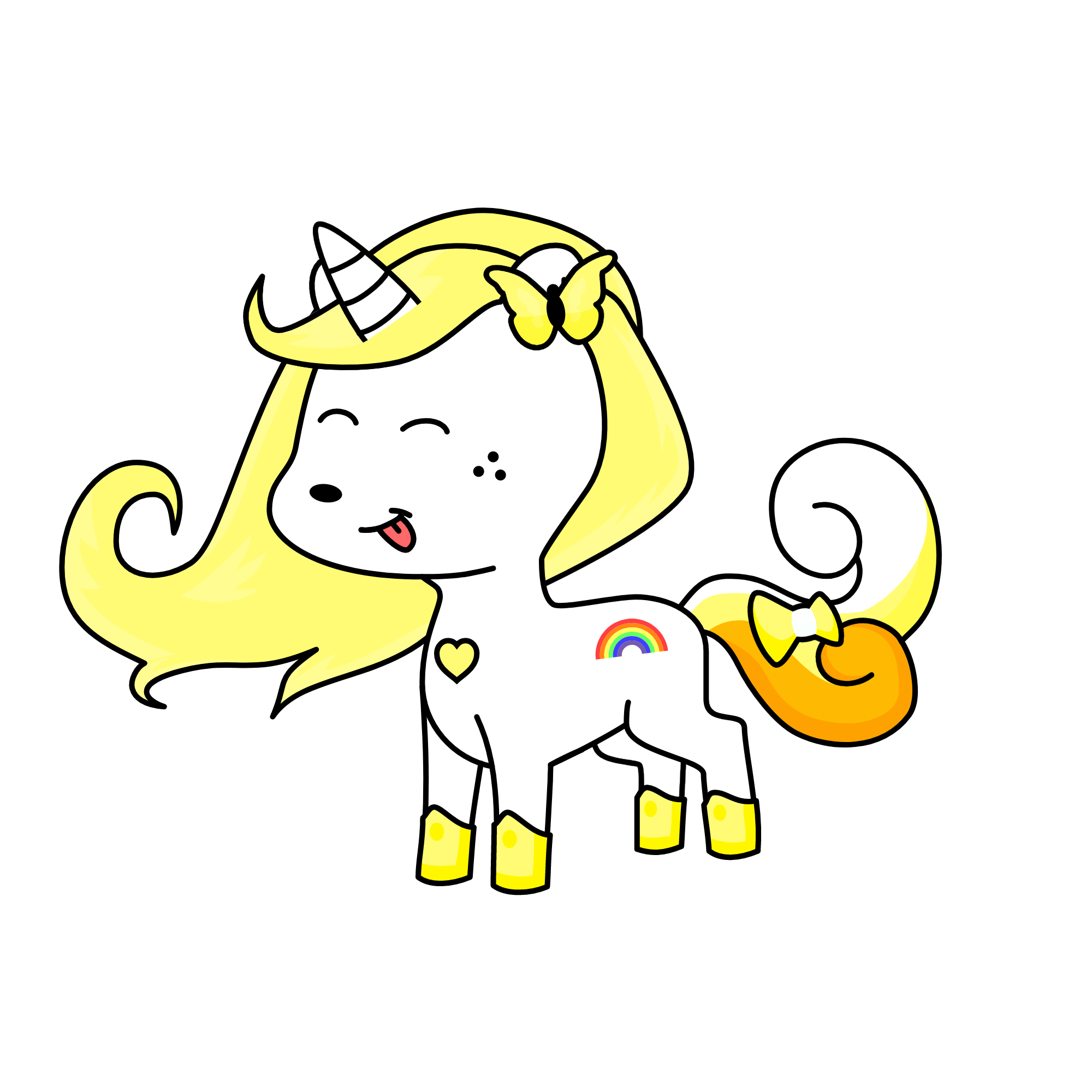 sunshine, the unicorn