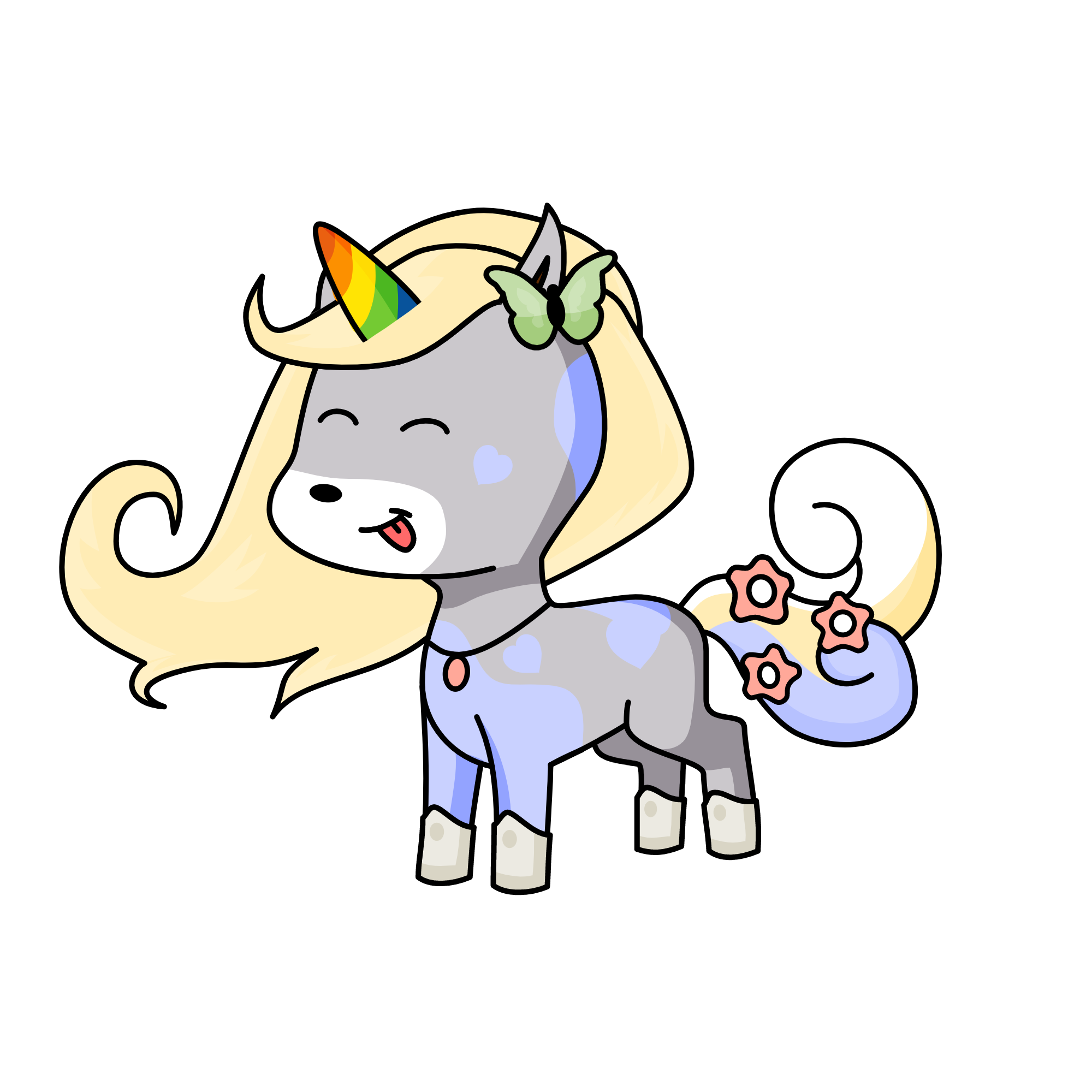 Livvy, the unicorn