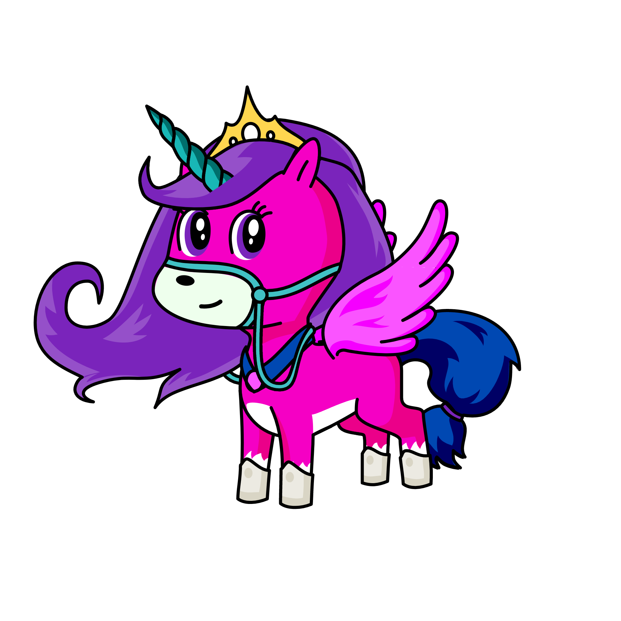 CutieHorn, the unicorn