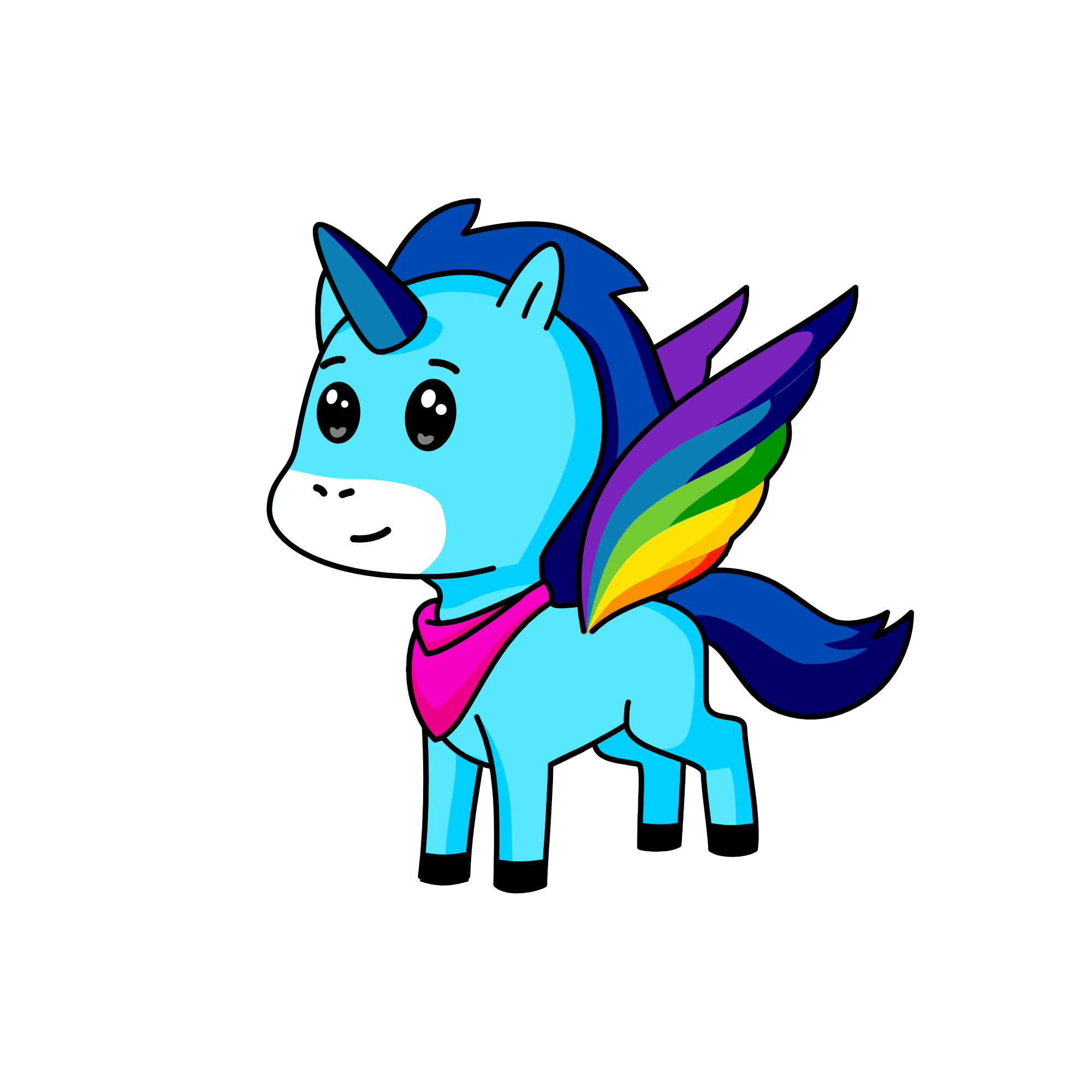 Explorer, the unicorn