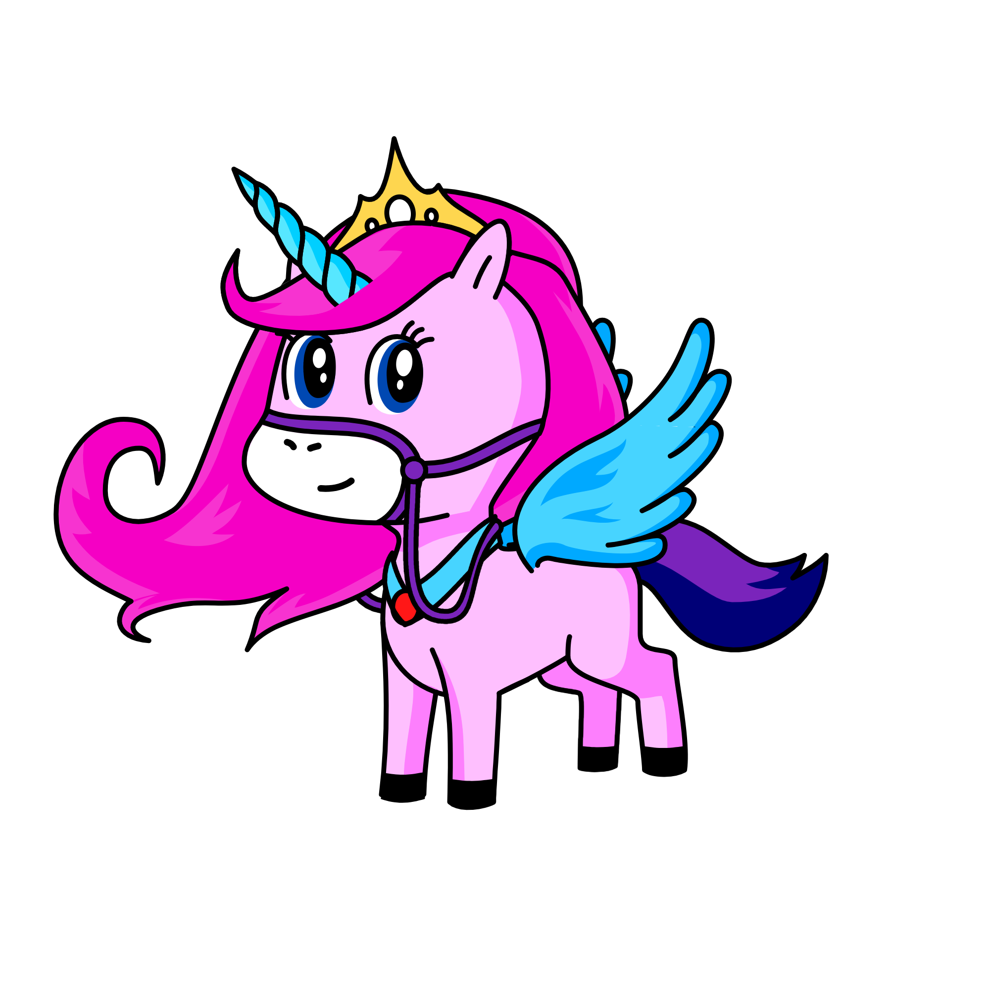 Princess Uni, the unicorn