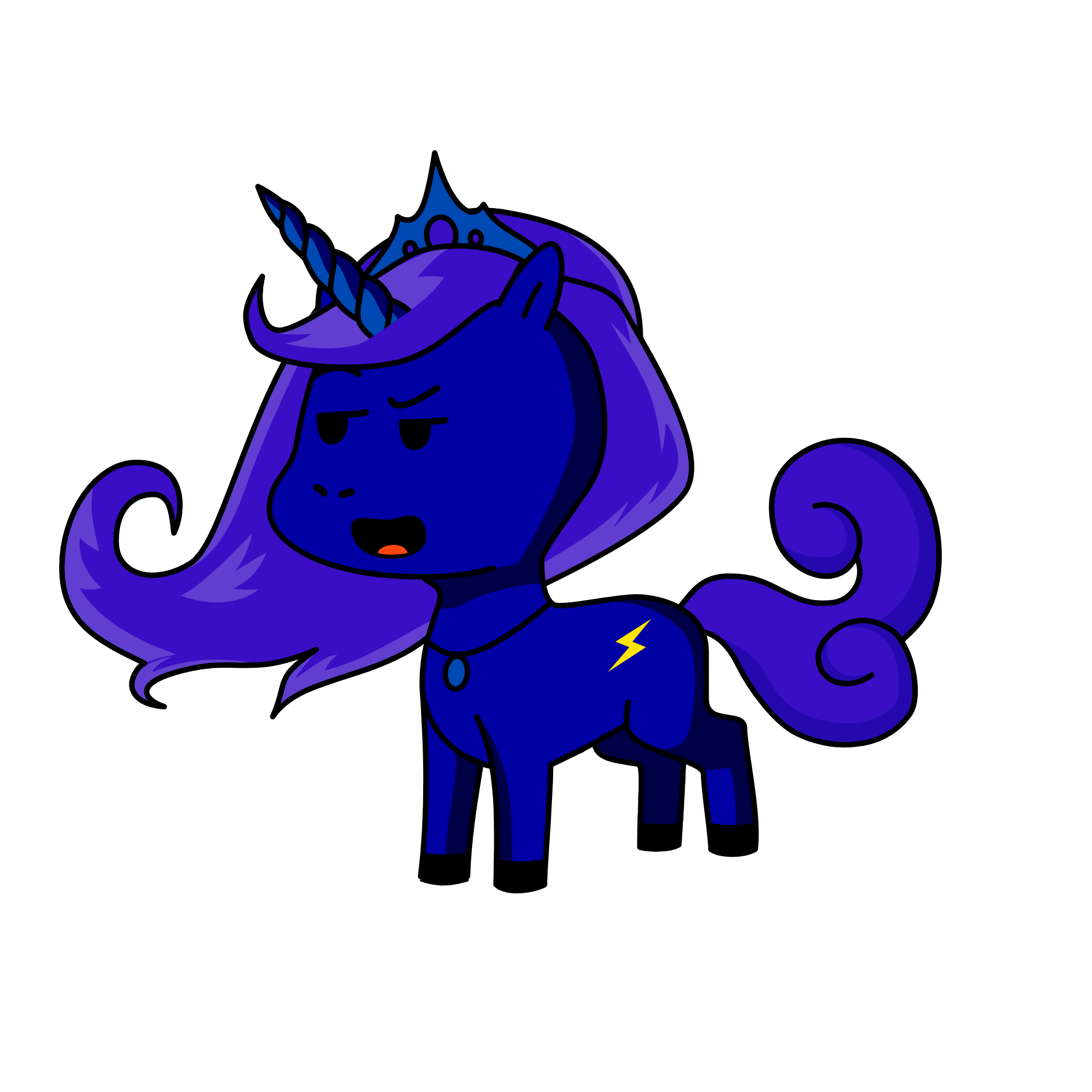 night, the unicorn