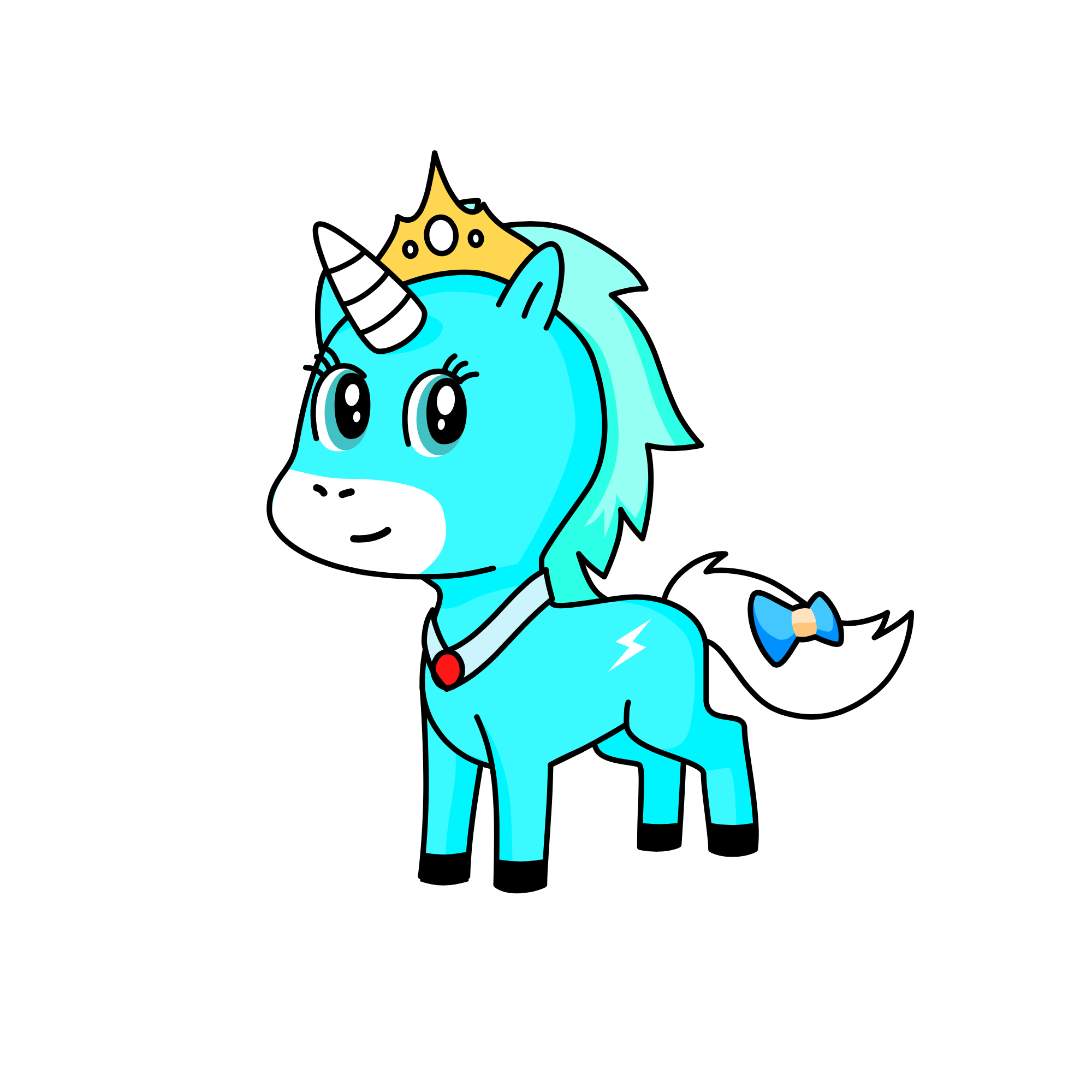 Sparkel, the unicorn