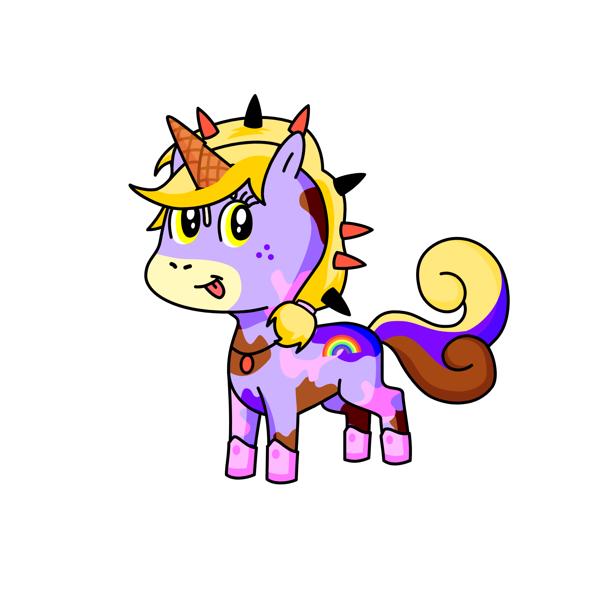 Crema, the unicorn