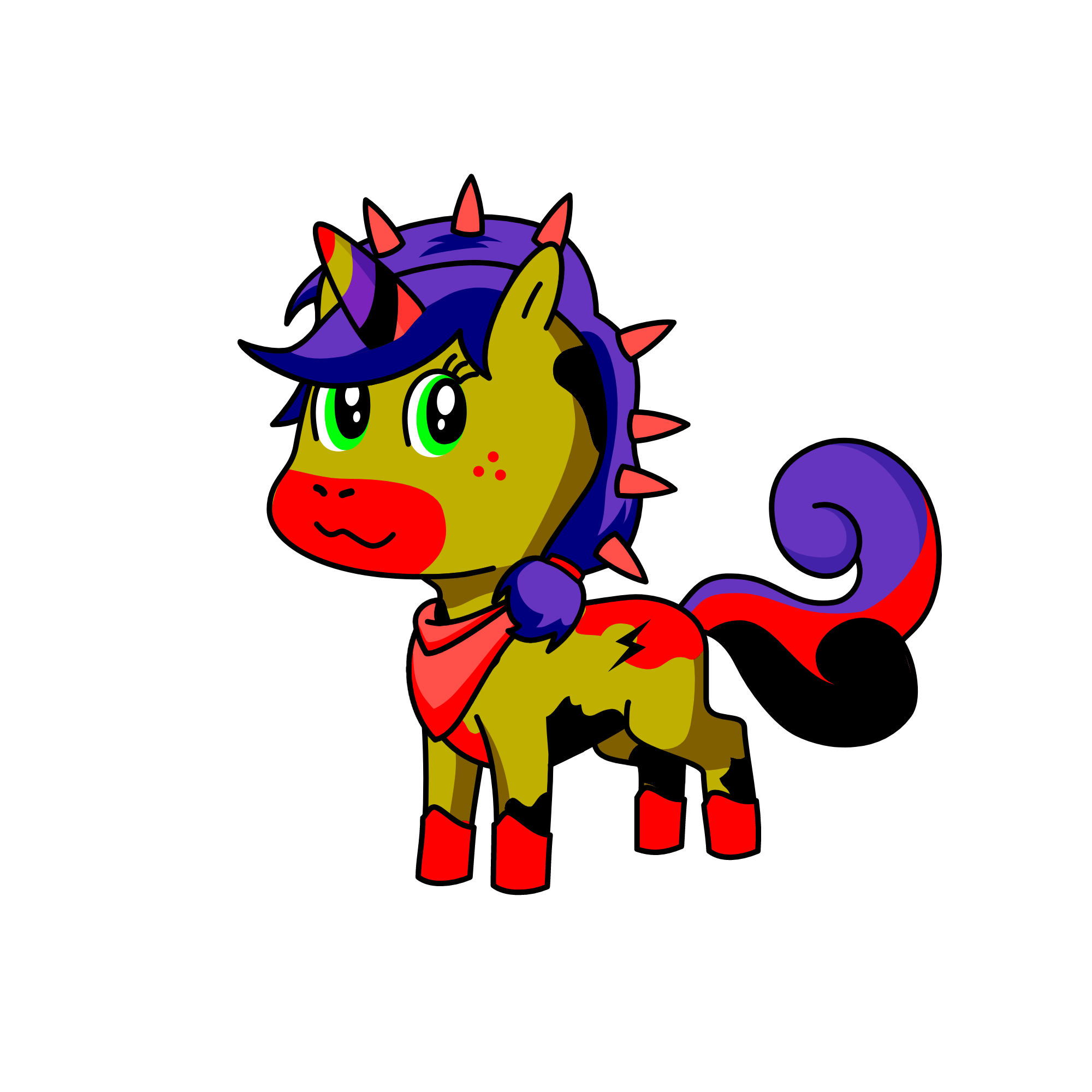 Emmy, the unicorn