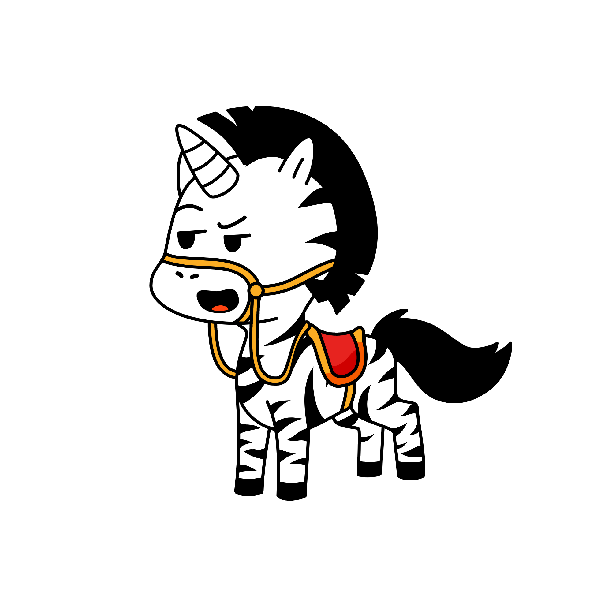 Ho do u think of my look, the unicorn