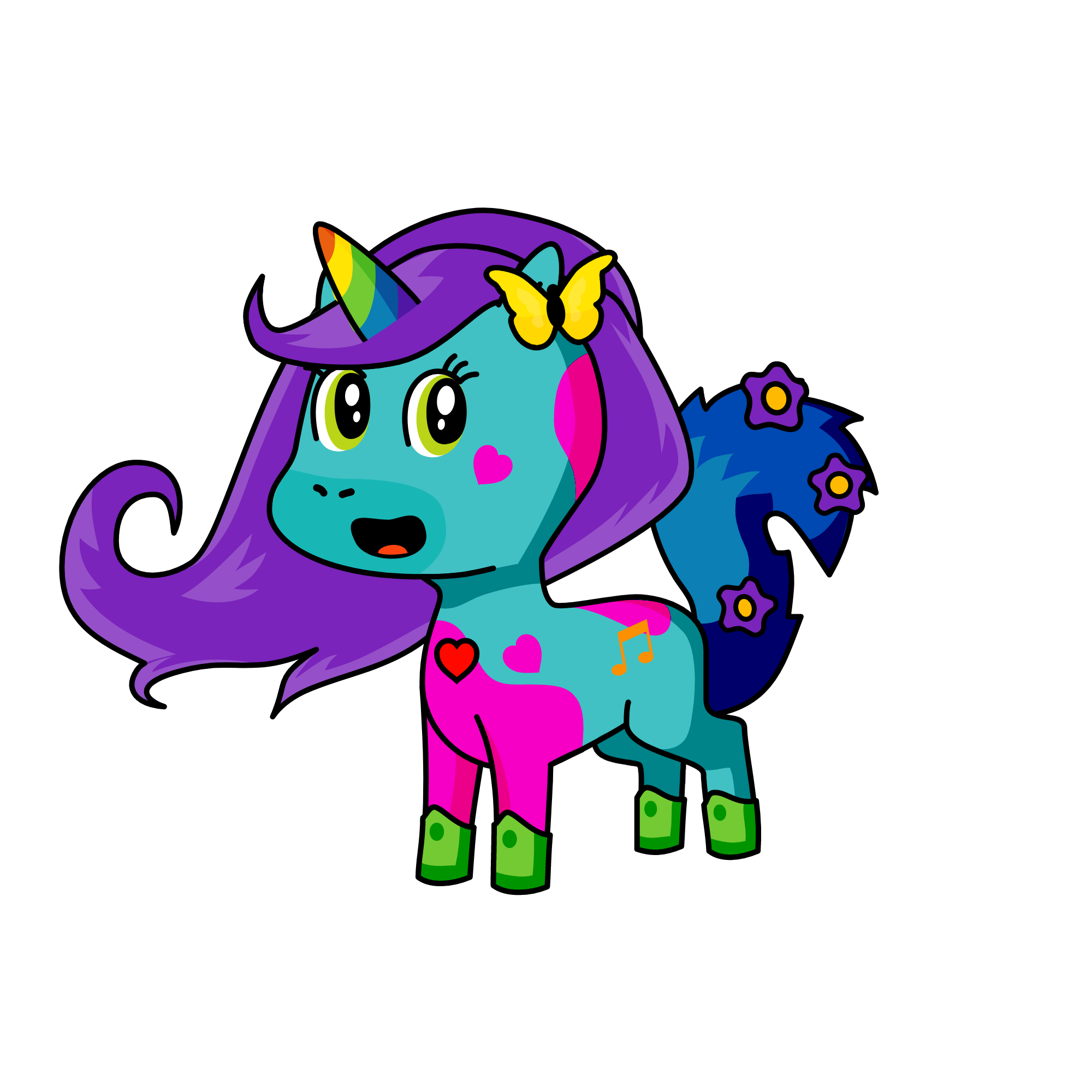 PartyPrincess, the unicorn