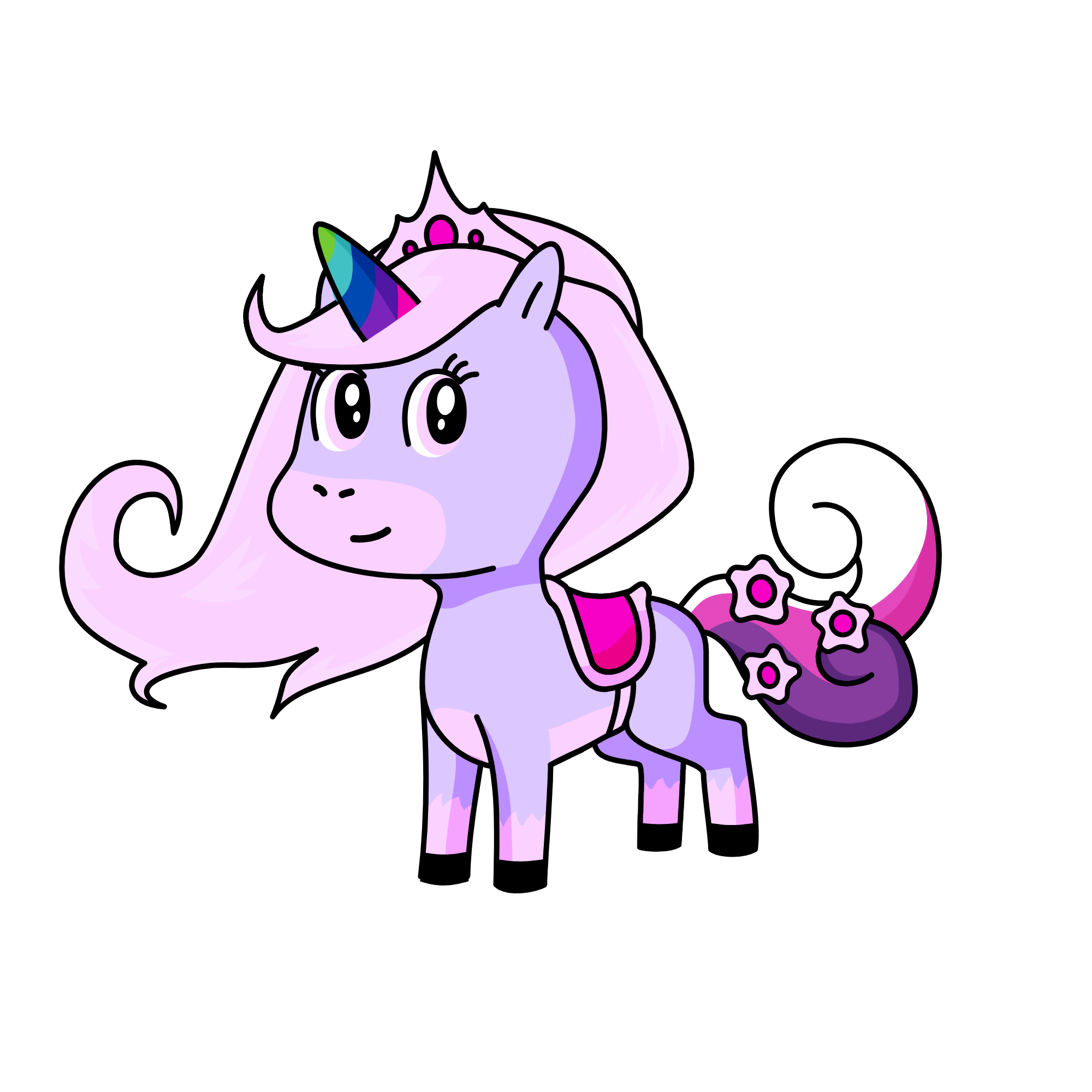 princess, the unicorn