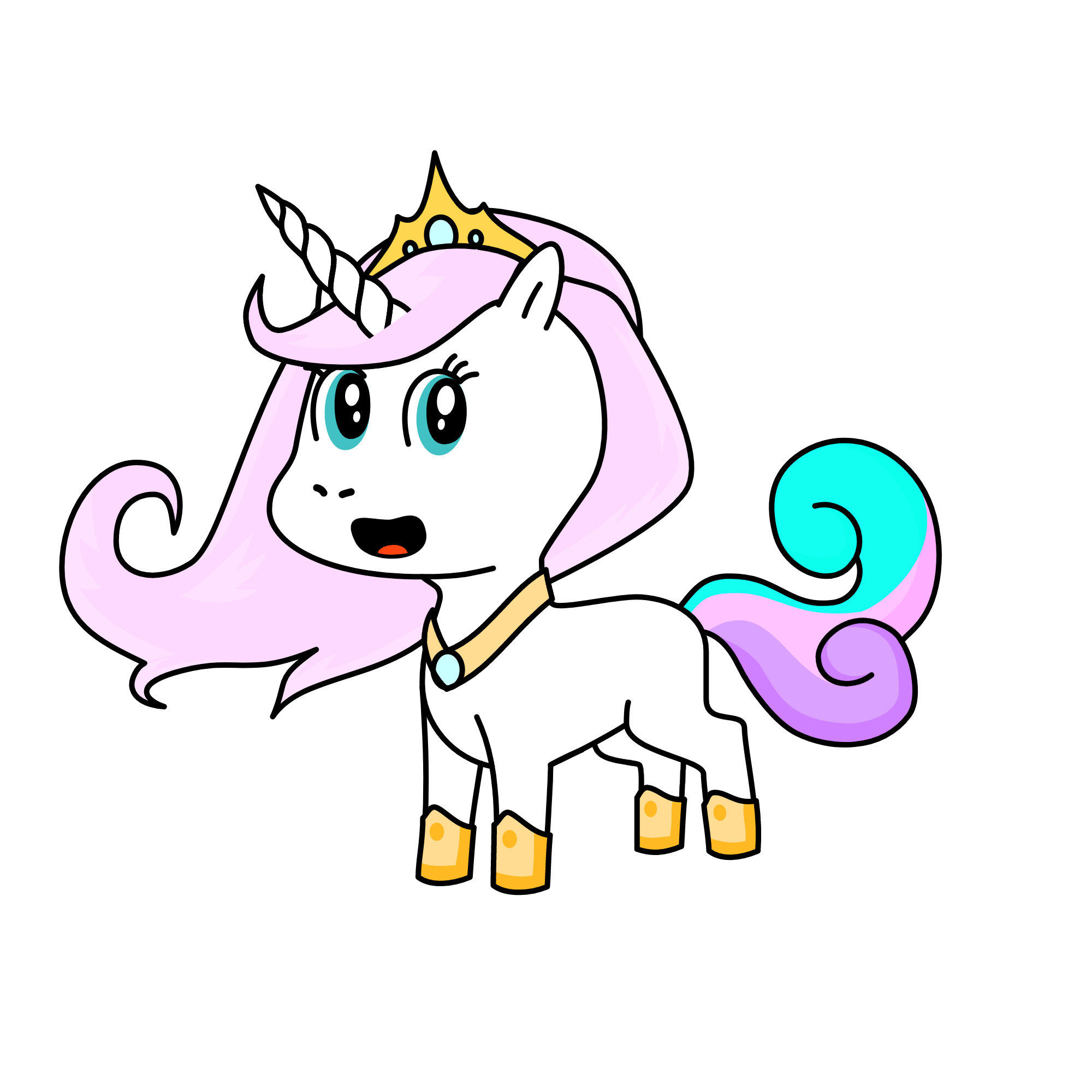 Princess Celestia, the unicorn