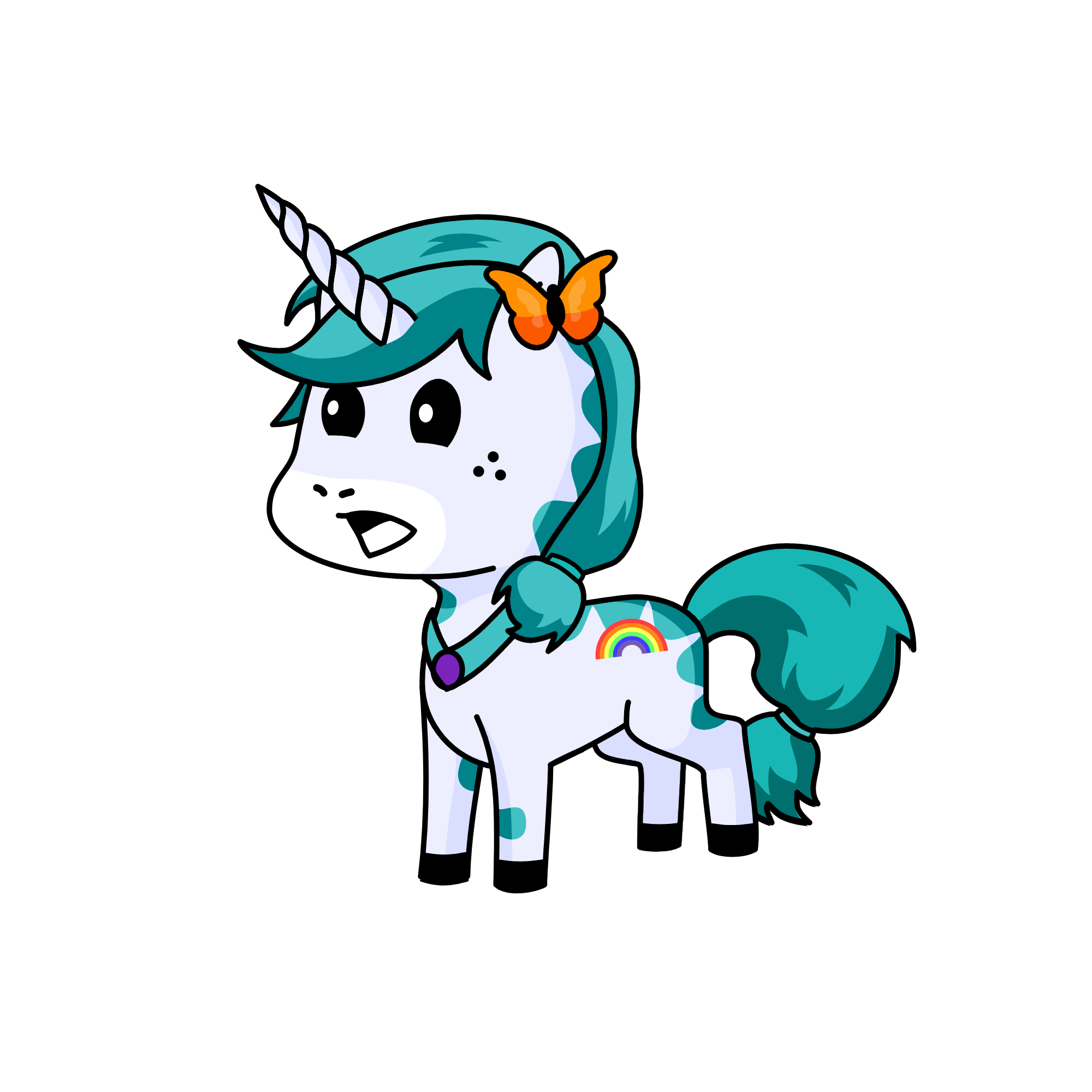 CINDRALLA, the unicorn