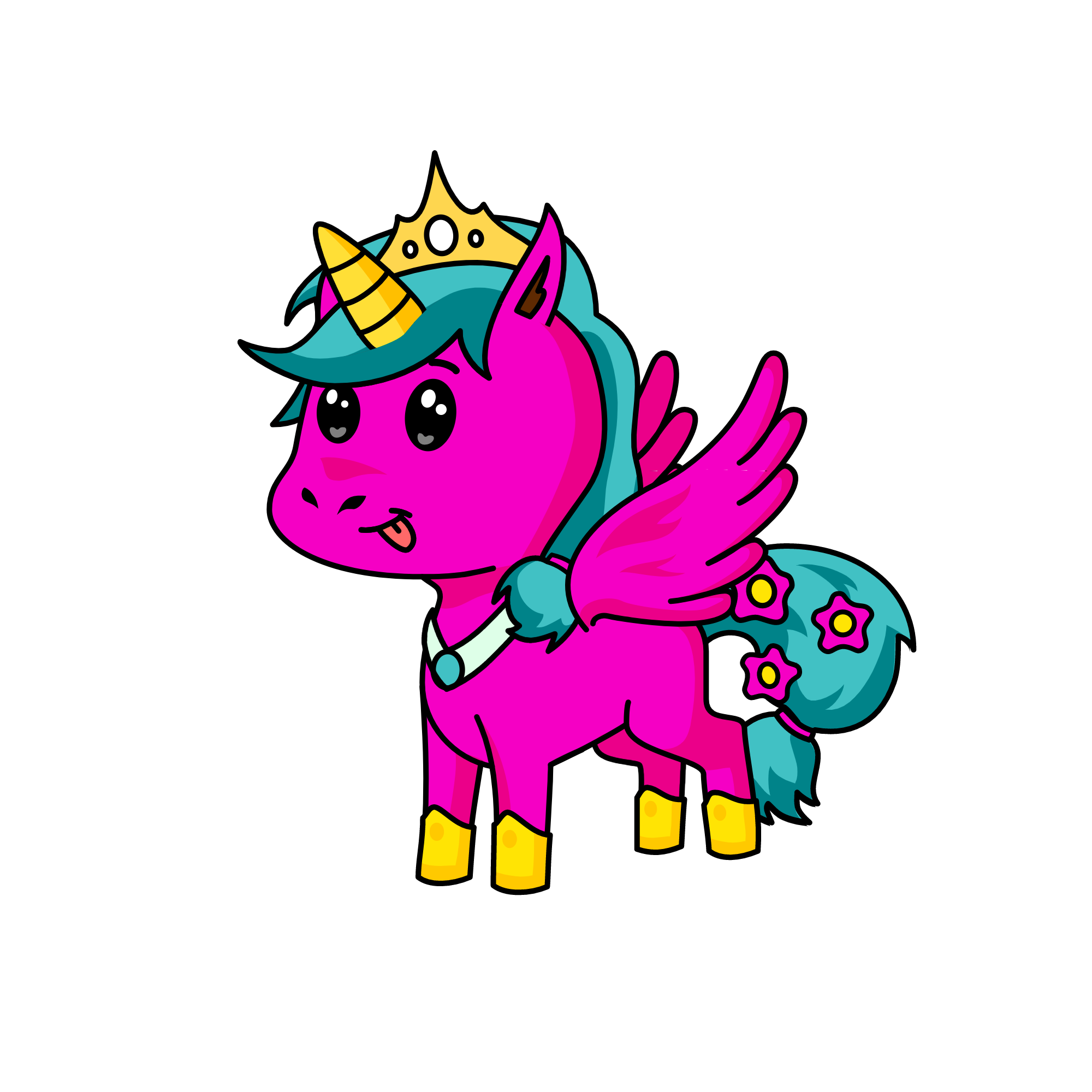 Skye, the unicorn