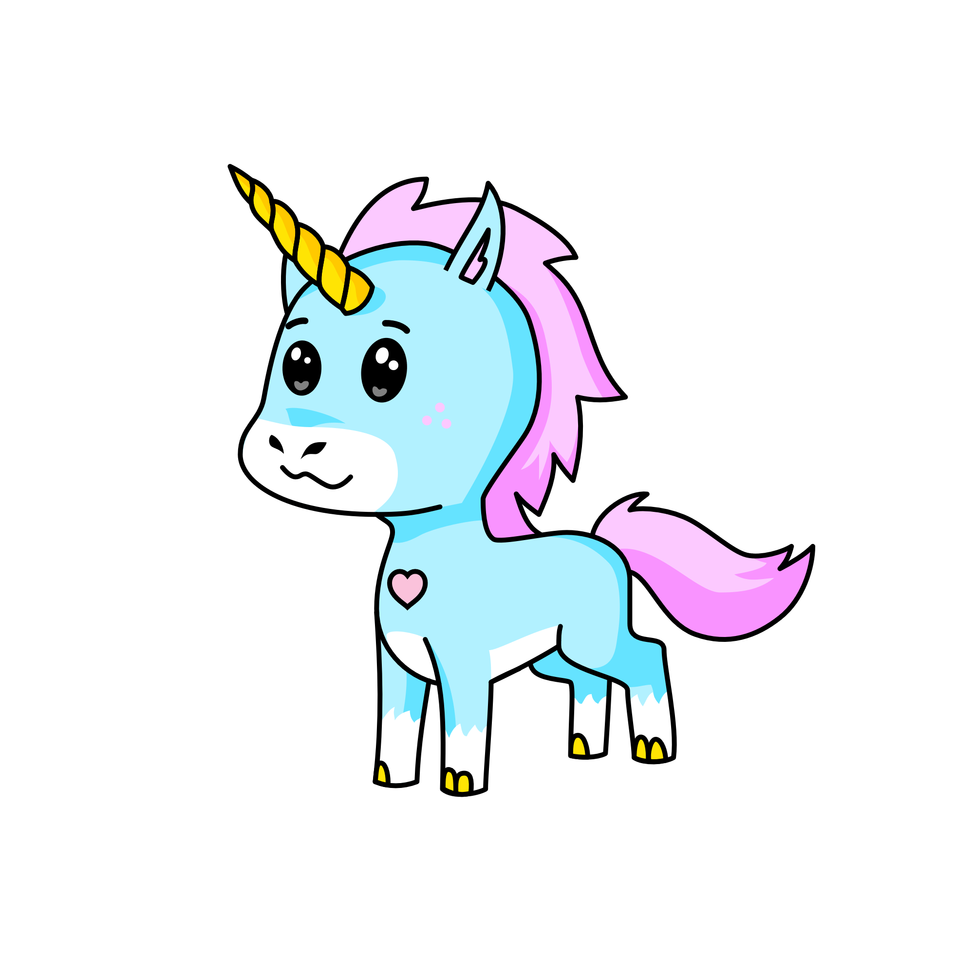 Baby, the unicorn