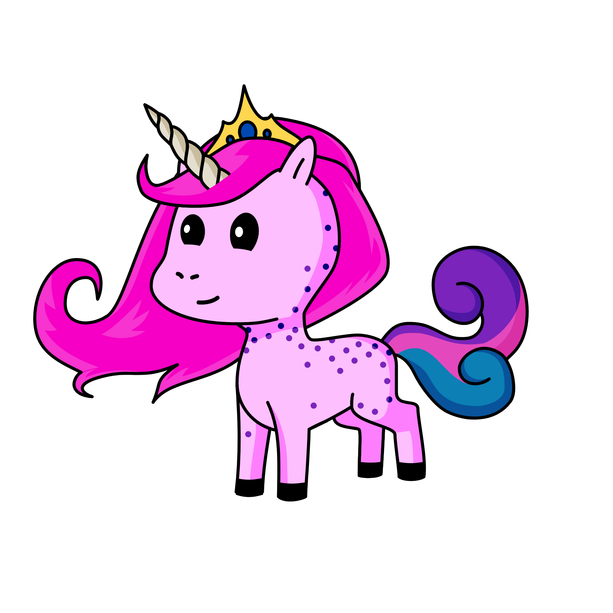 Icing, the unicorn