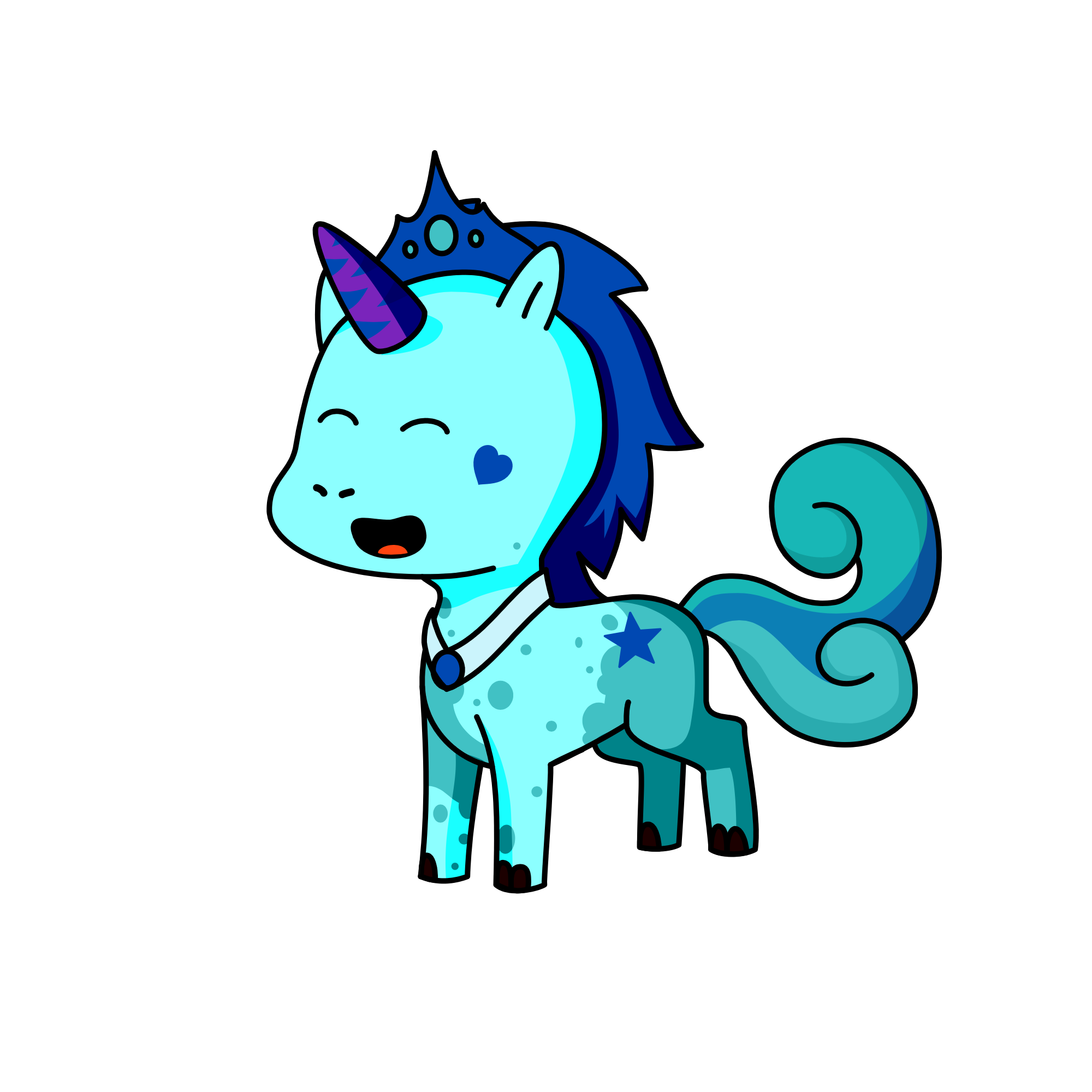 Snow , the unicorn