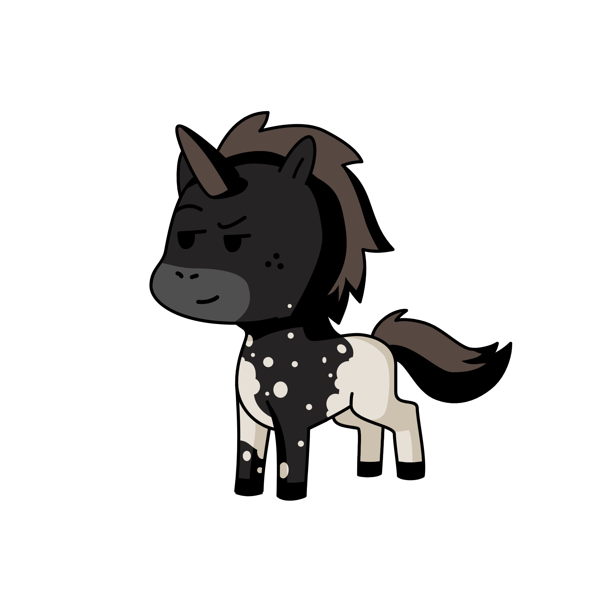Dark, the unicorn
