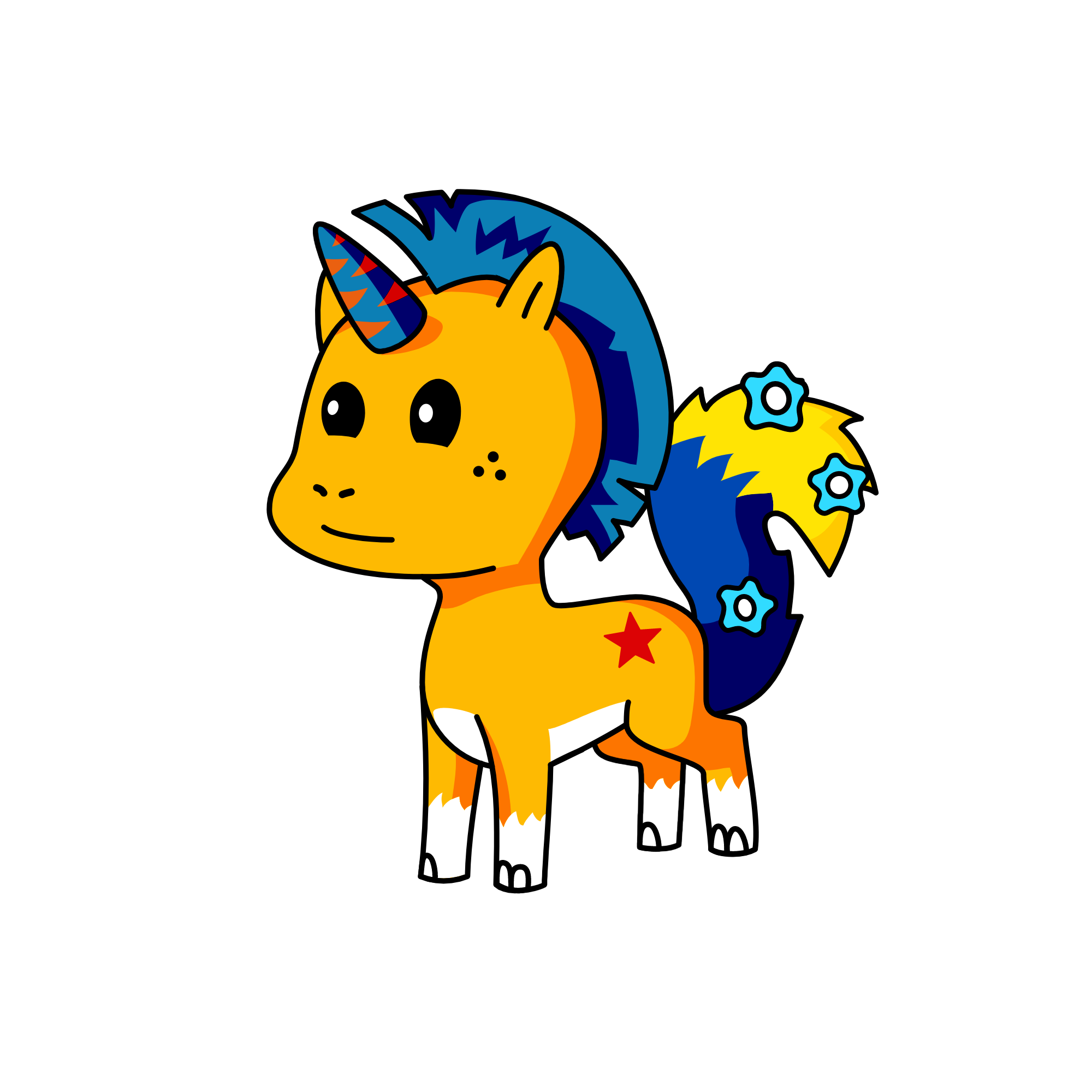 goku, the unicorn