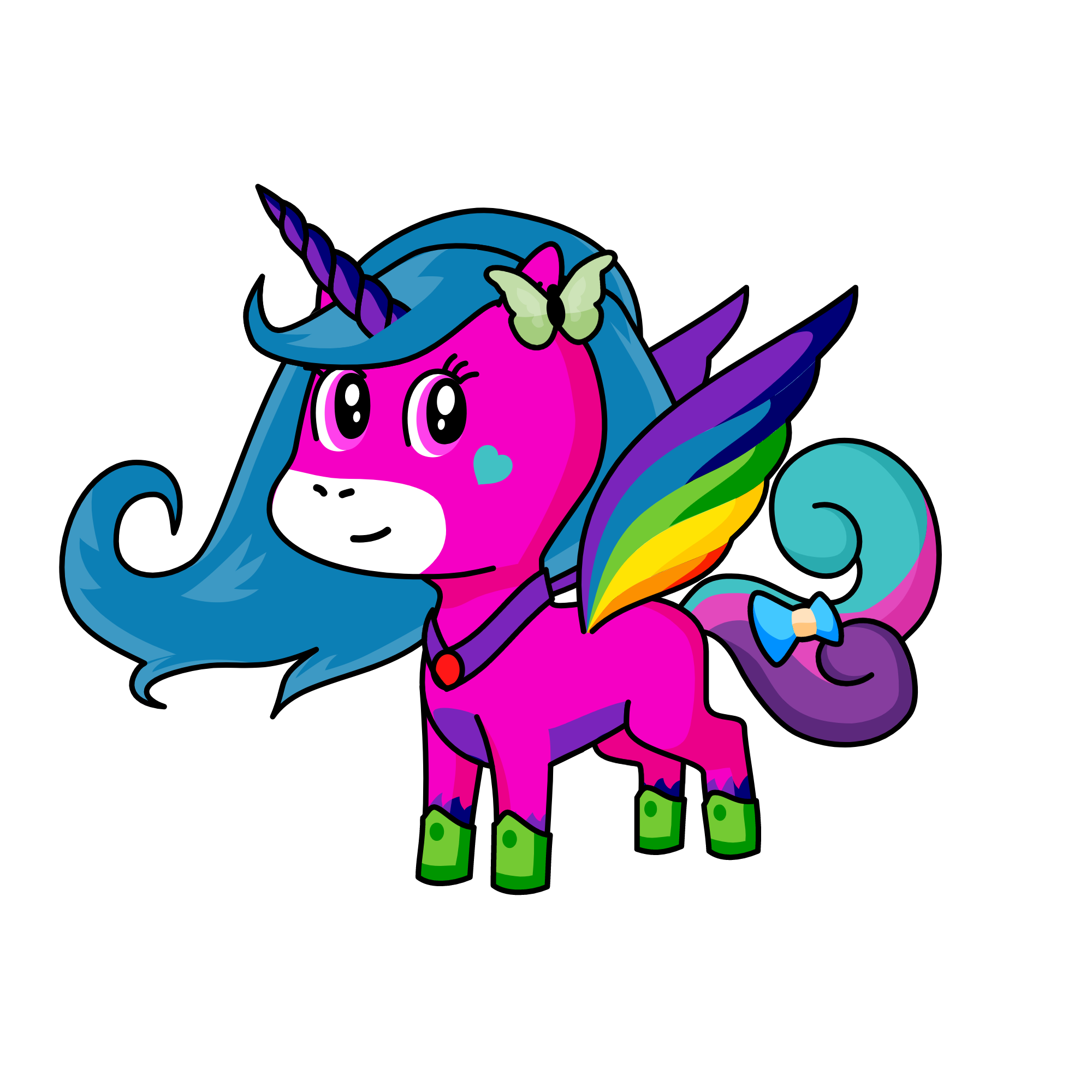 me:ko, the unicorn
