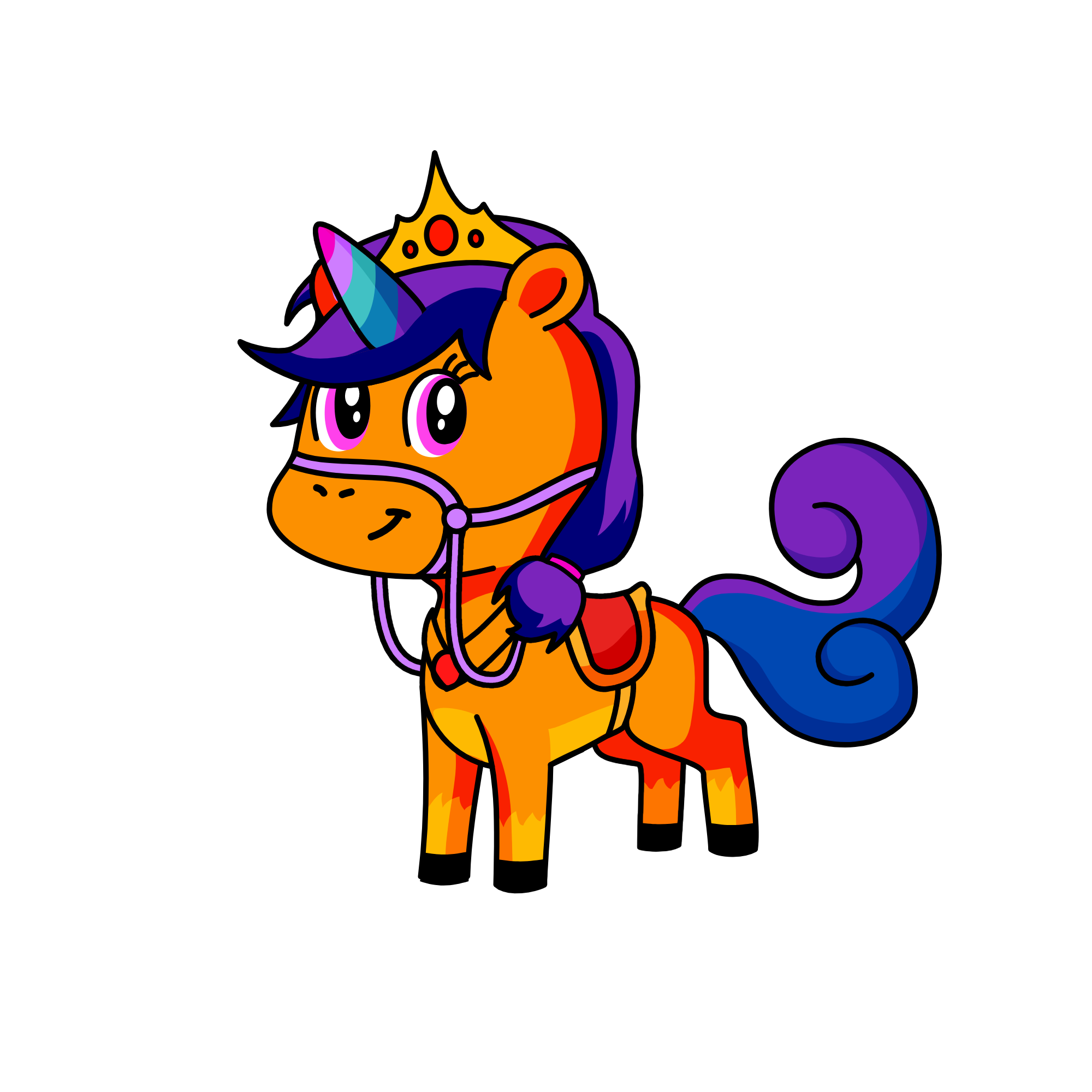 rainha de ouro, the unicorn