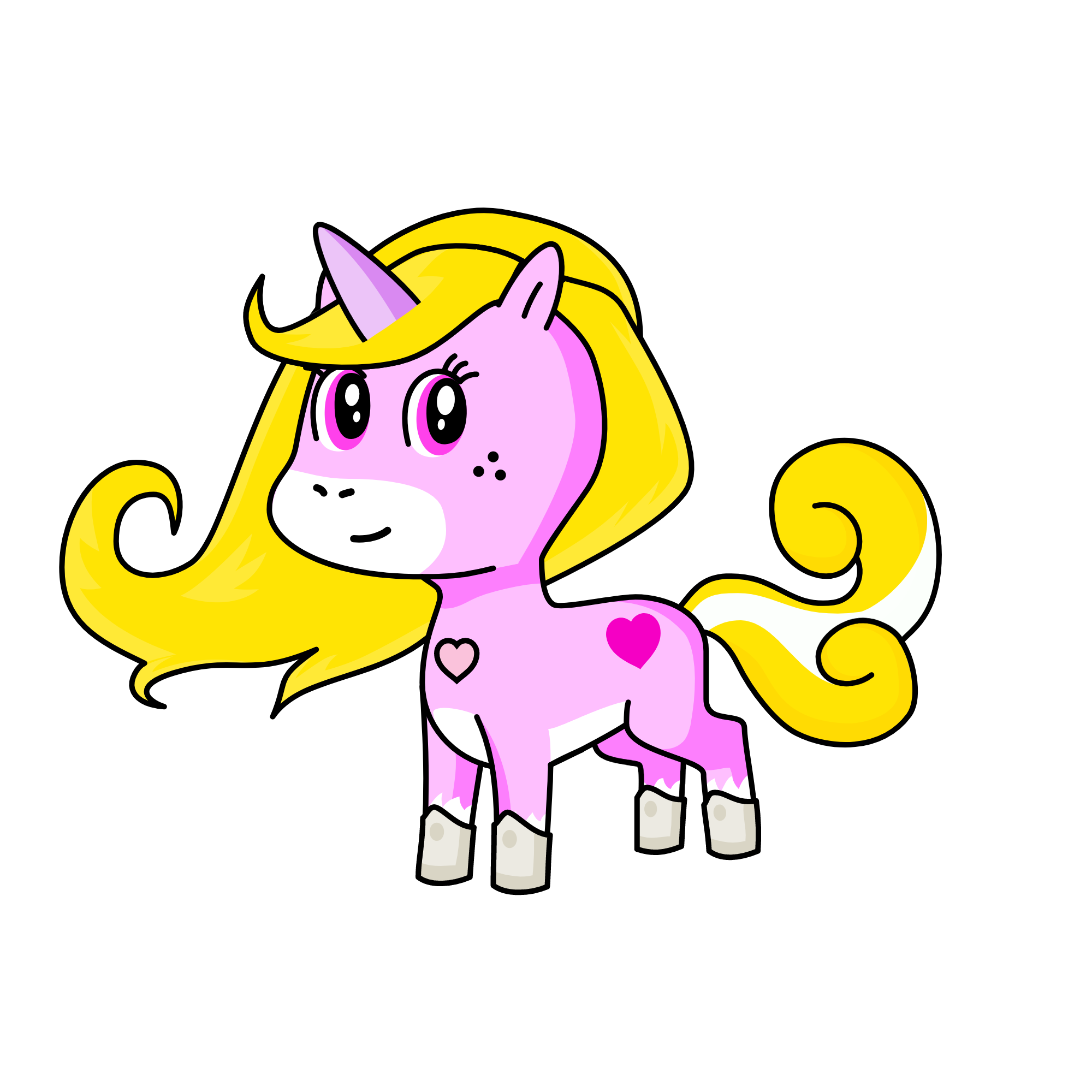 مشمش, the unicorn