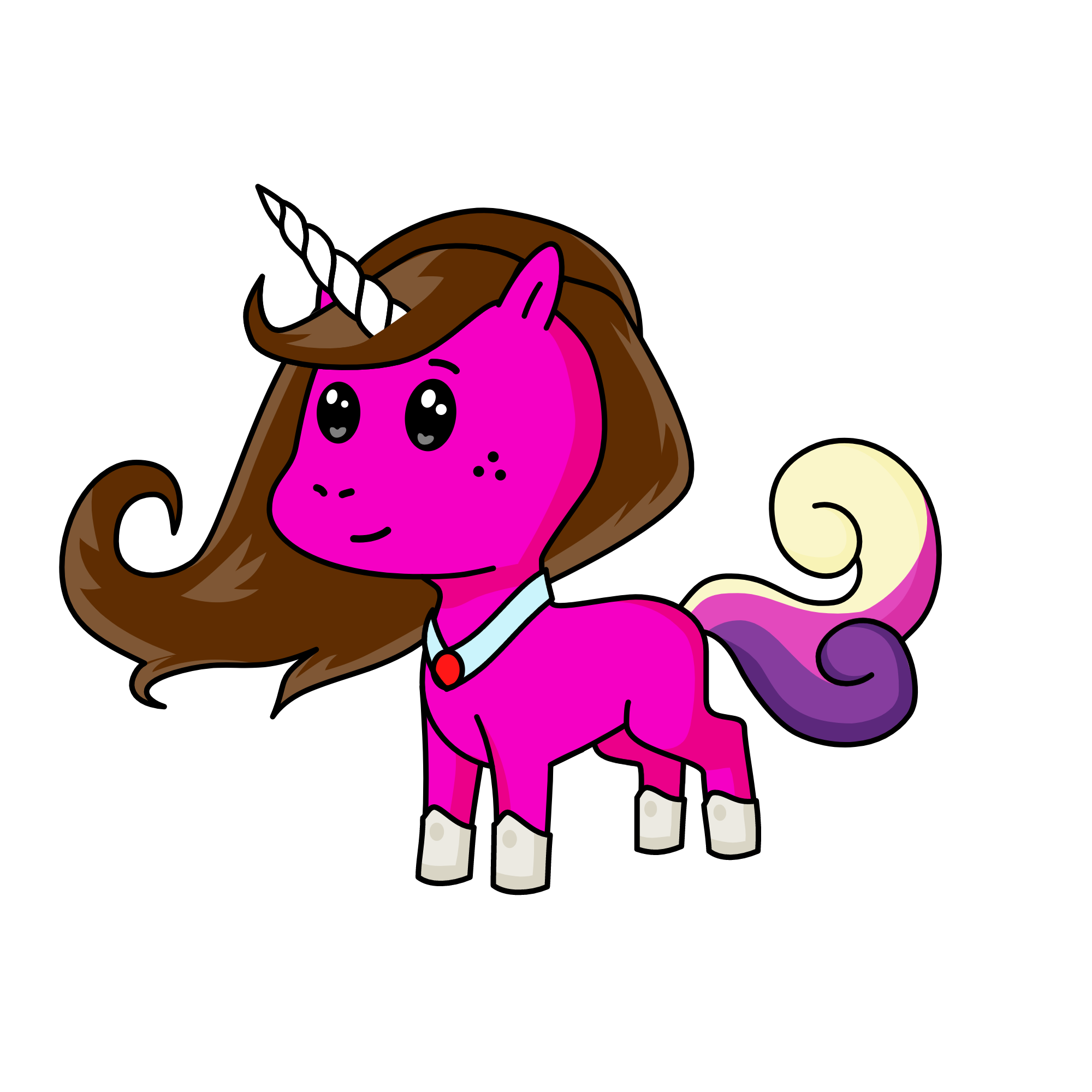 pine, the unicorn