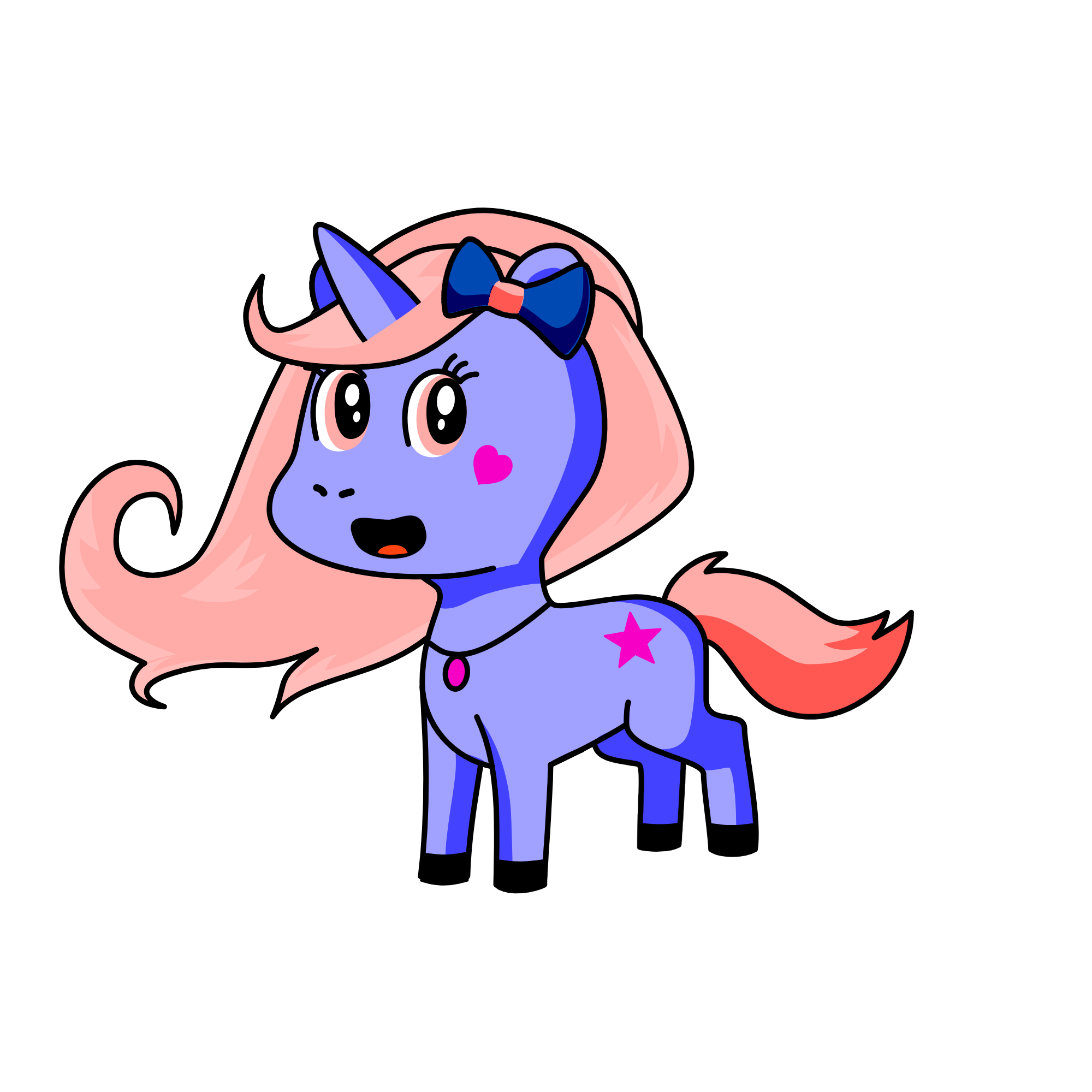 purplee, the unicorn