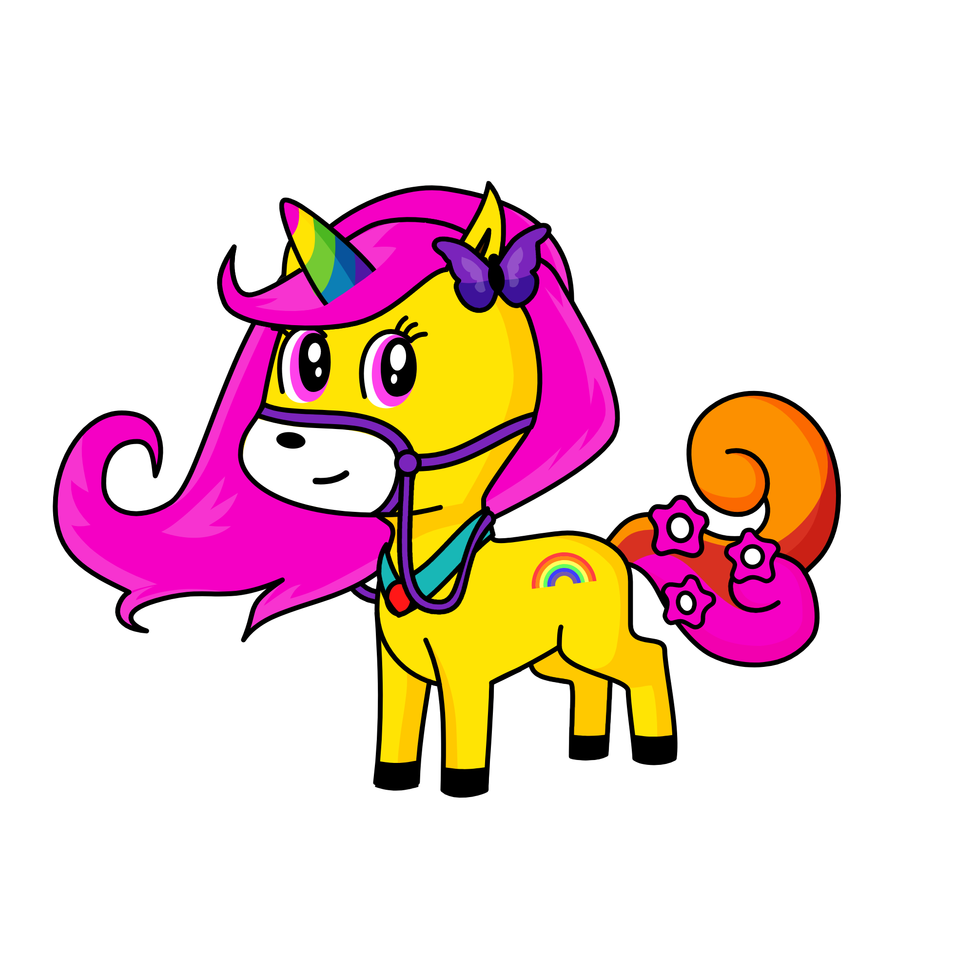 Momoka, the unicorn