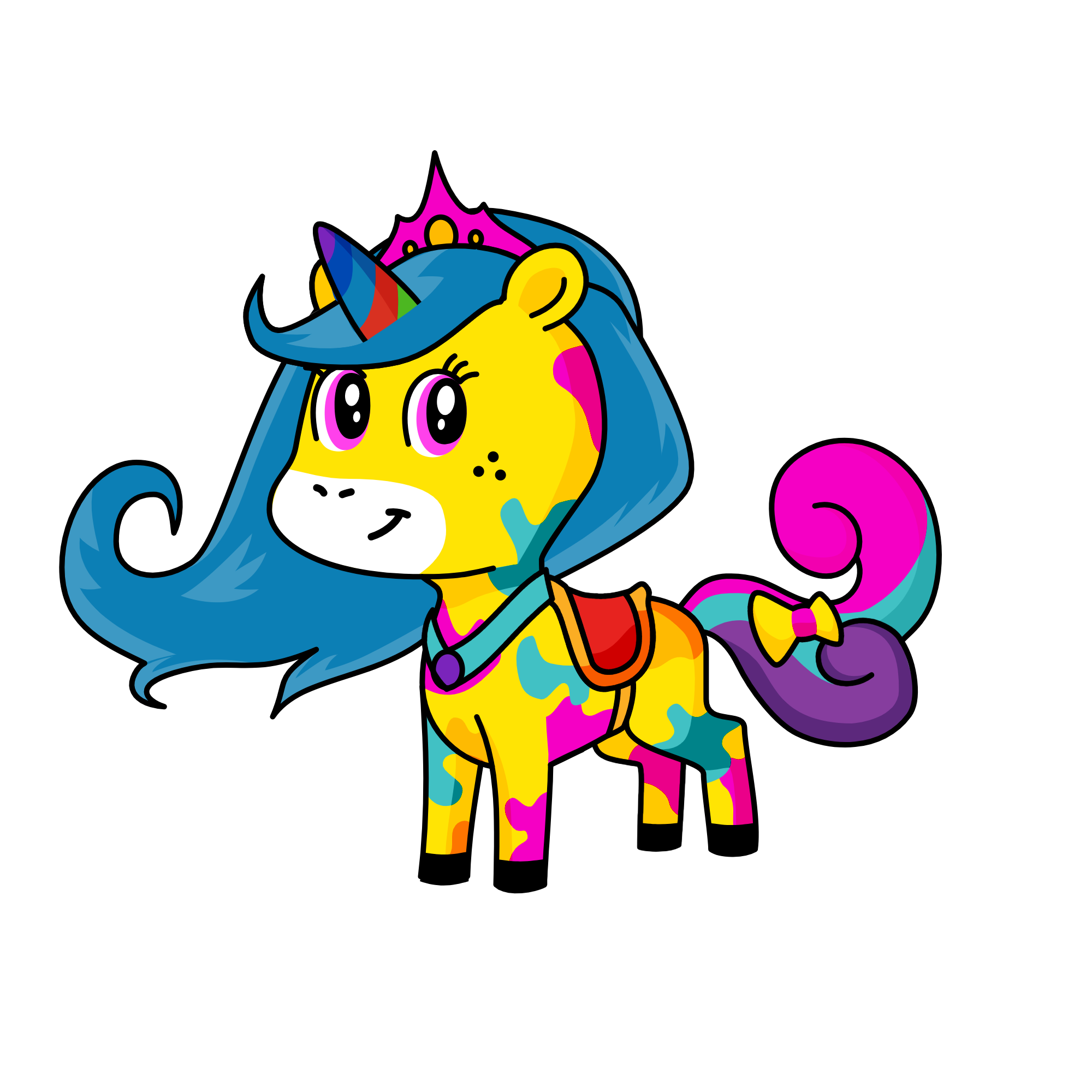queen, the unicorn