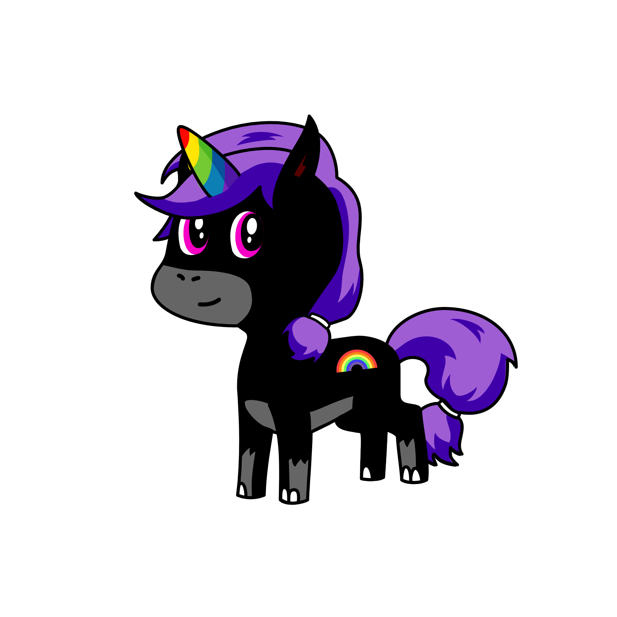 Shadow, the unicorn
