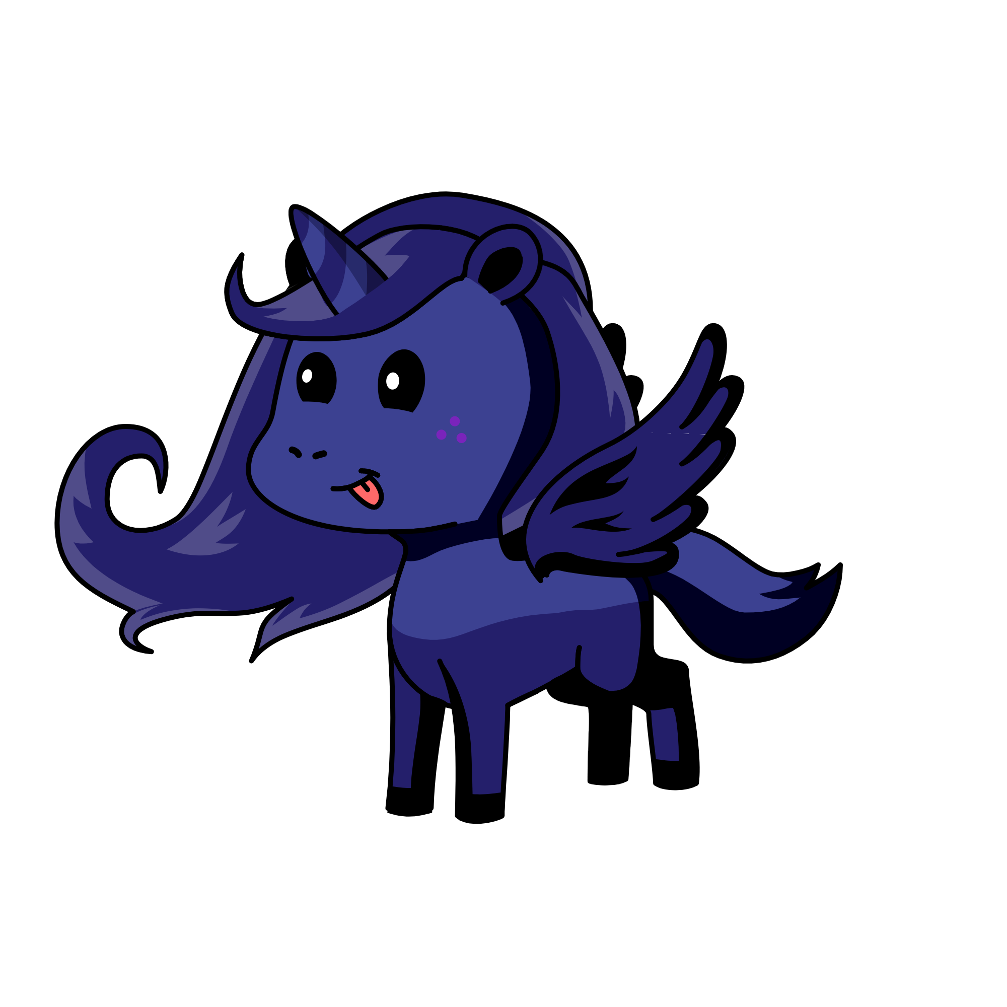 Moon, the unicorn