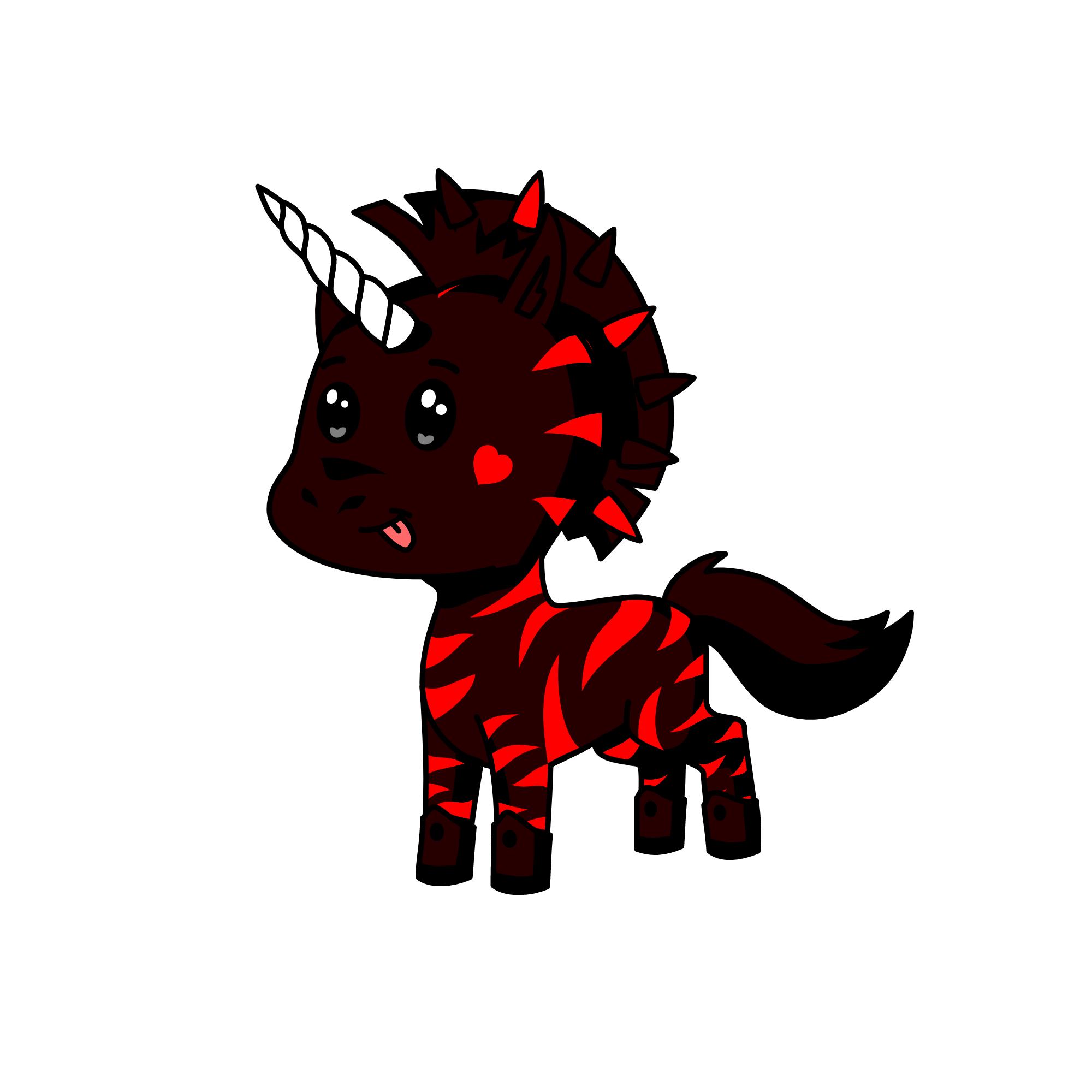DARKNESS, the unicorn
