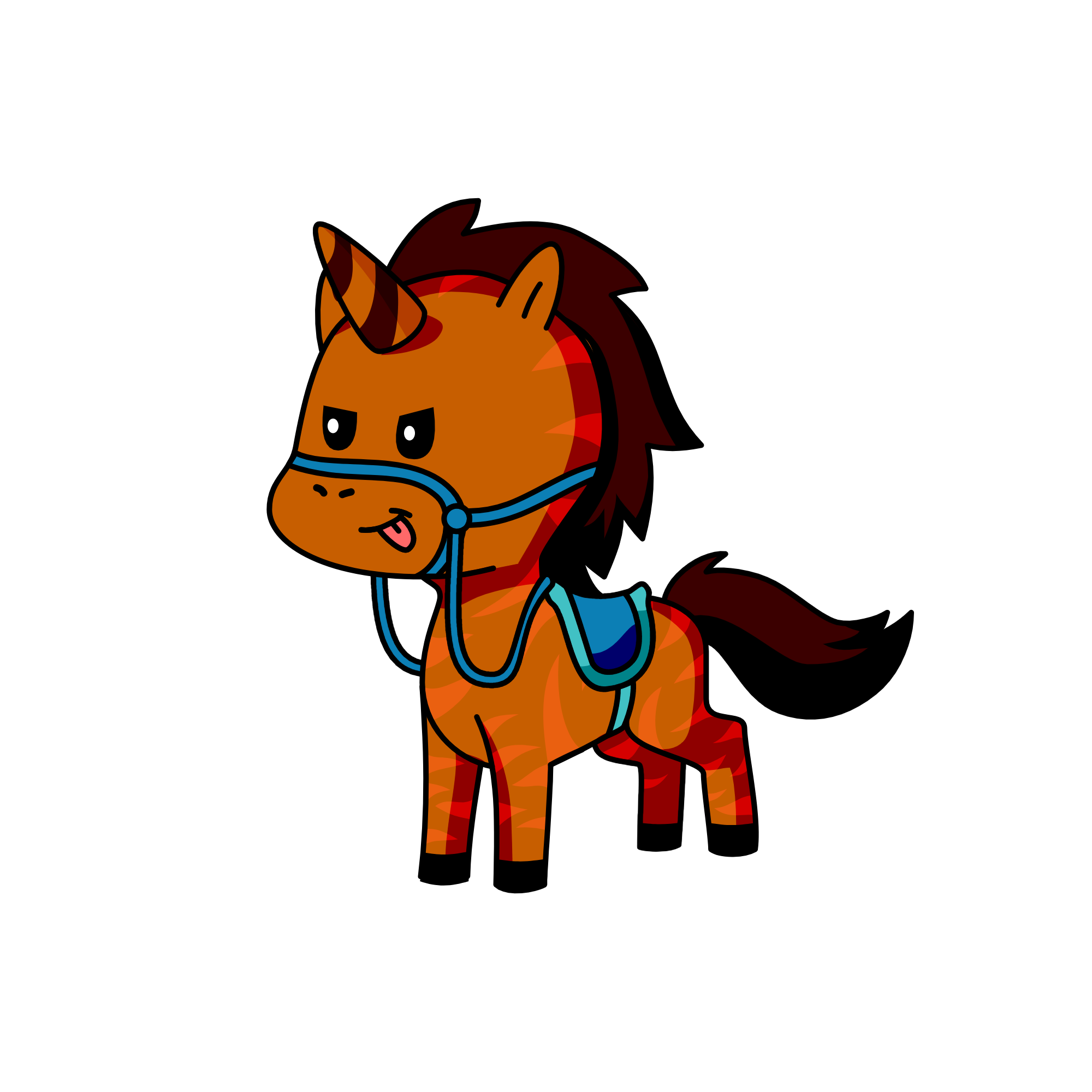 btw its a zorse and its name is cocoa, the unicorn