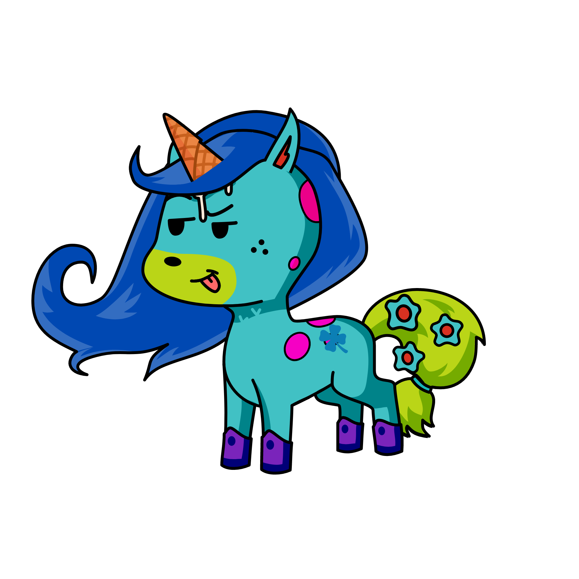k, the unicorn
