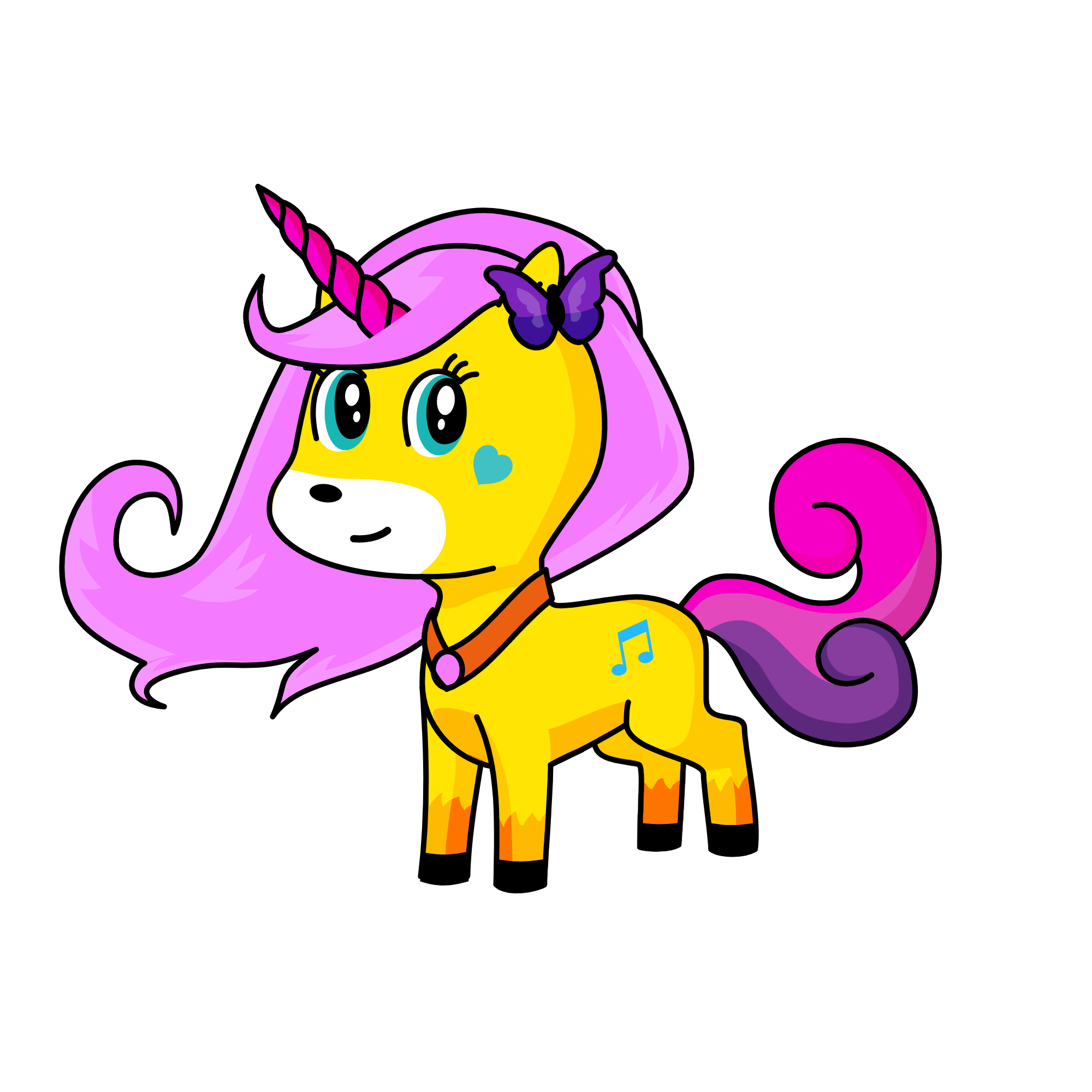 Nama, the unicorn