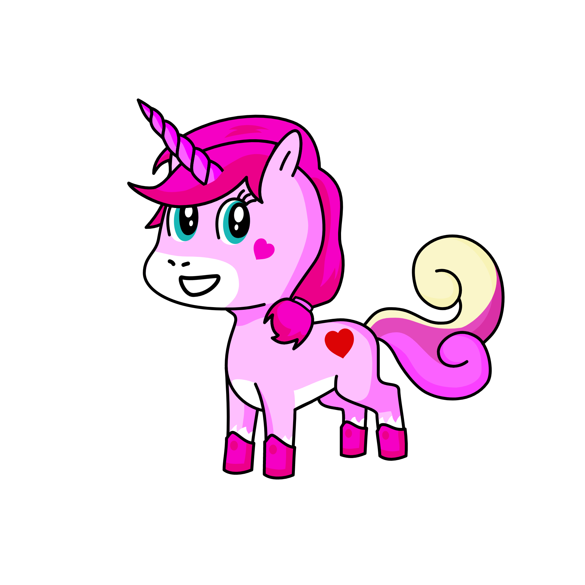 rosa , the unicorn