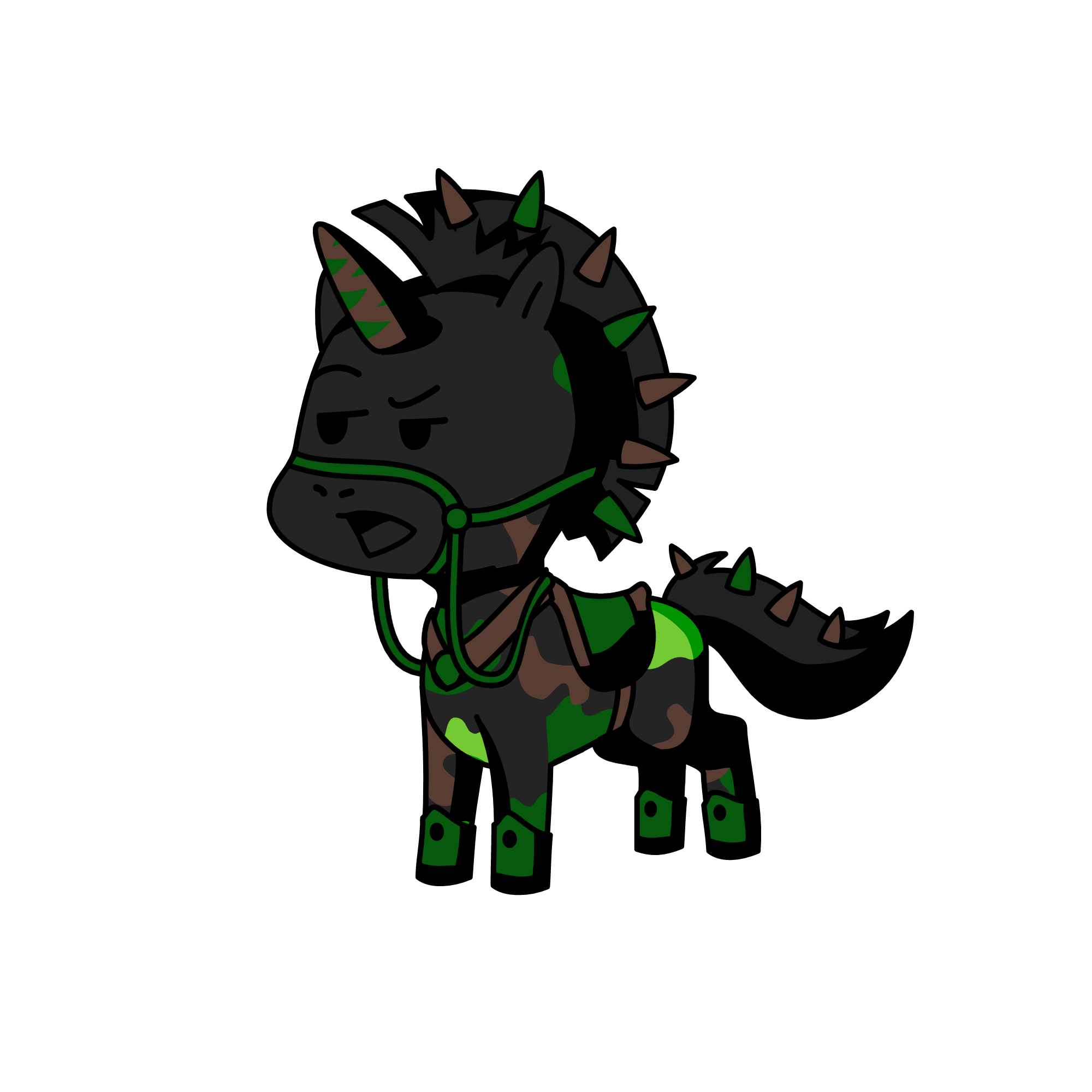 Dark, the unicorn
