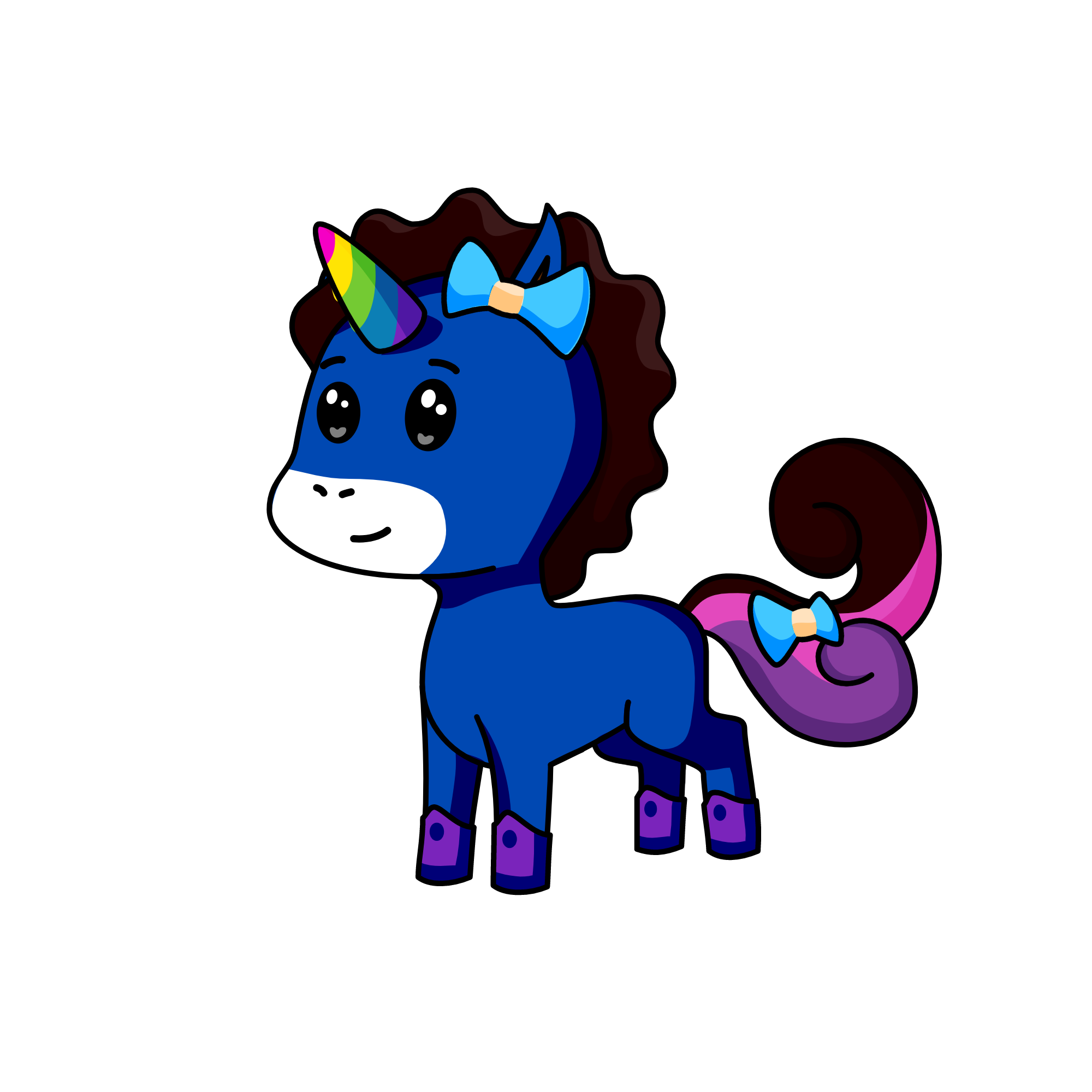 Starry, the unicorn